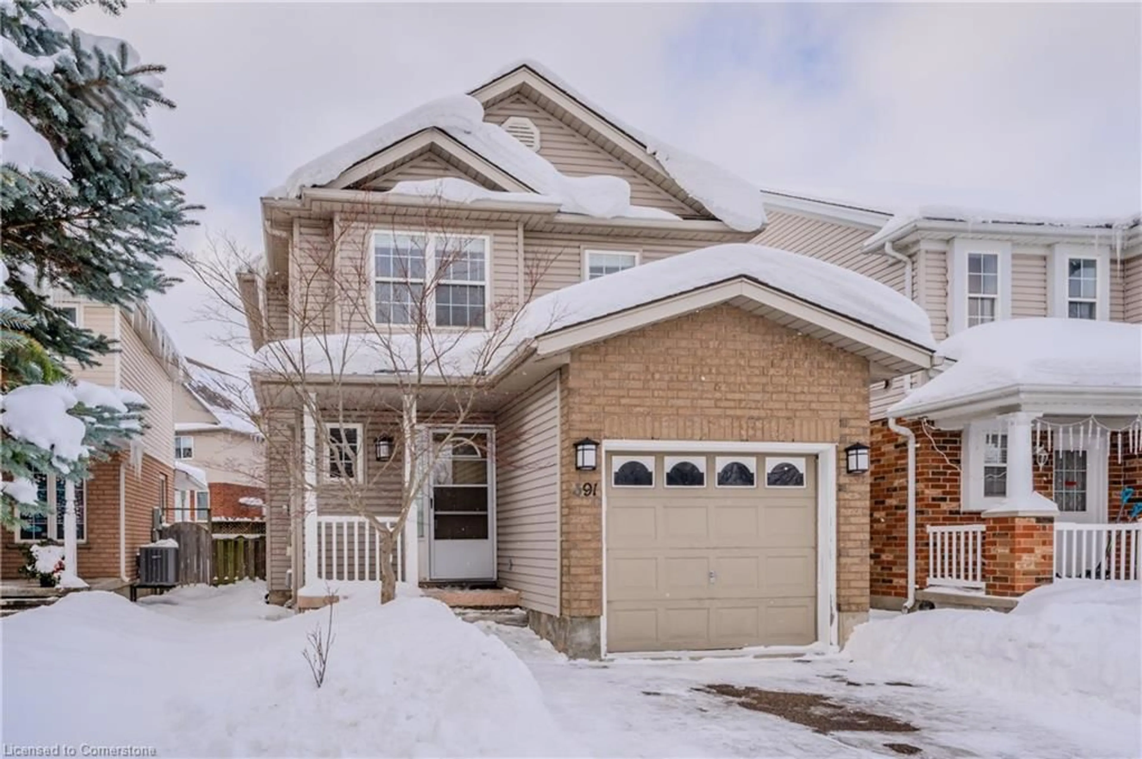 Home with brick exterior material, street for 391 Havendale Cres, Waterloo Ontario N2T 2T4