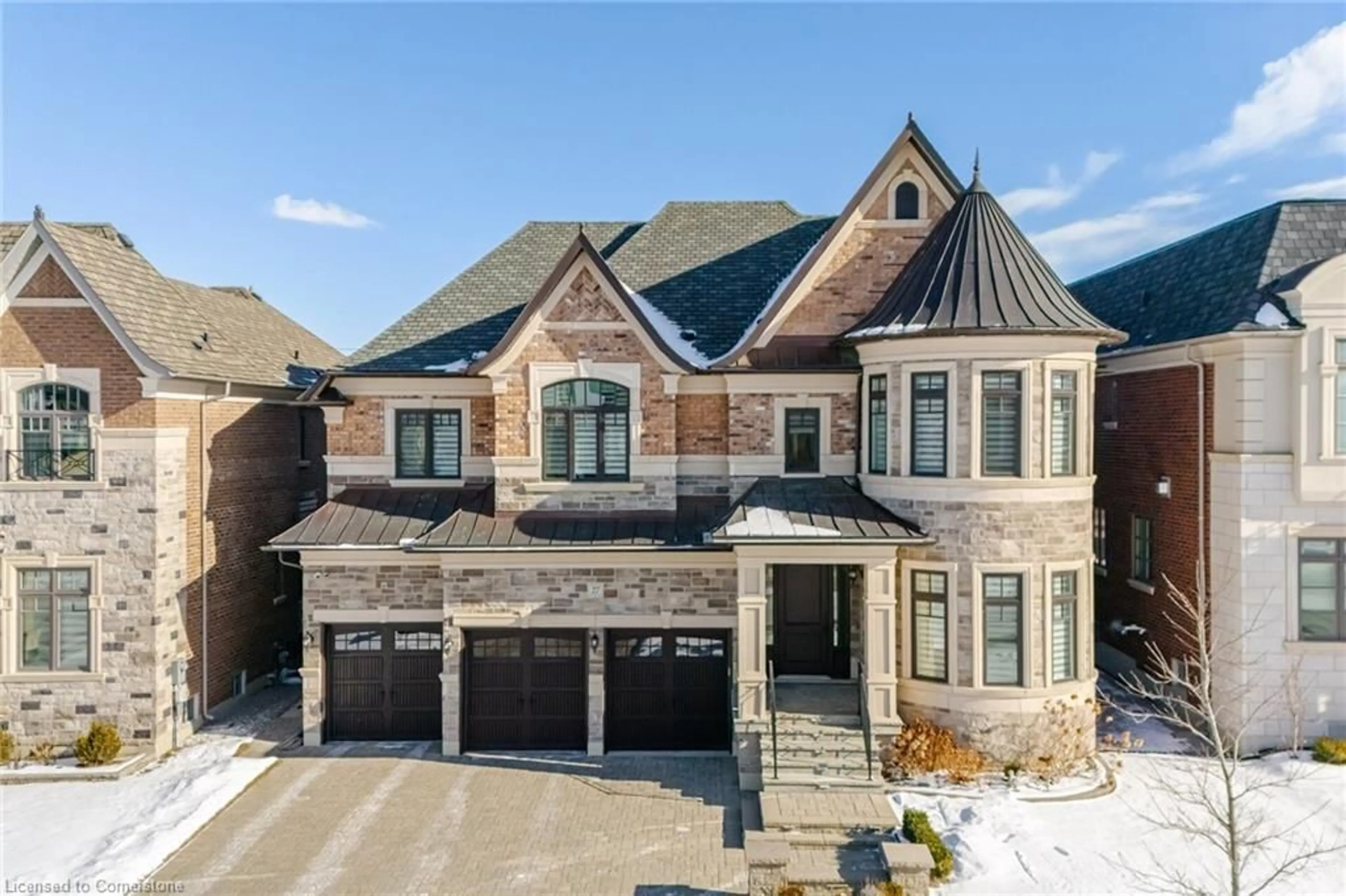 Home with brick exterior material, street for 27 Endless Cir, Kleinburg Ontario L4H 4N6