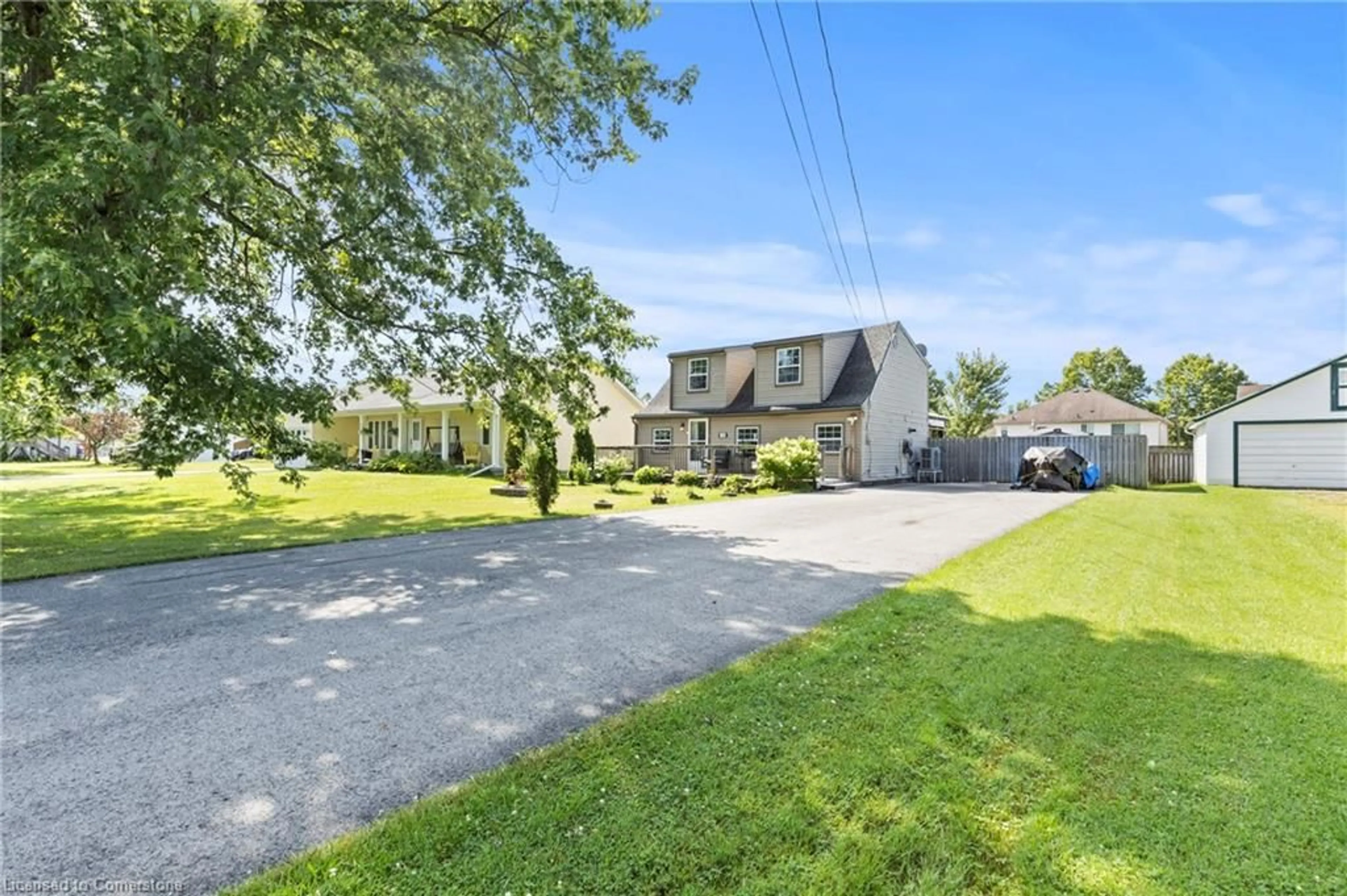 A pic from outside/outdoor area/front of a property/back of a property/a pic from drone, street for 3565 Hendershot Drive, Stevensville Ontario L0S 1S0