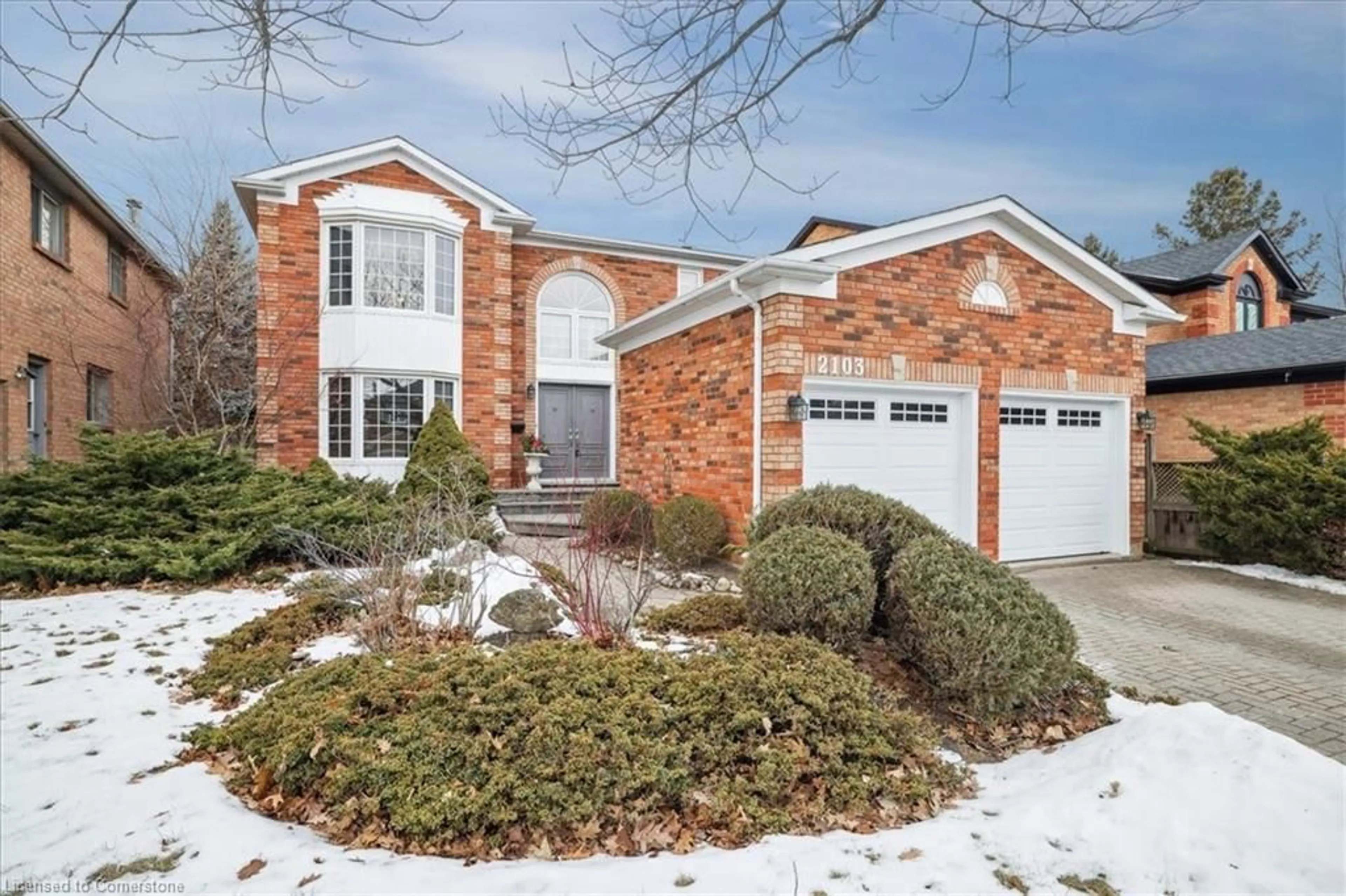 Home with brick exterior material, street for 2103 Brays Lane, Oakville Ontario L6M 2T2