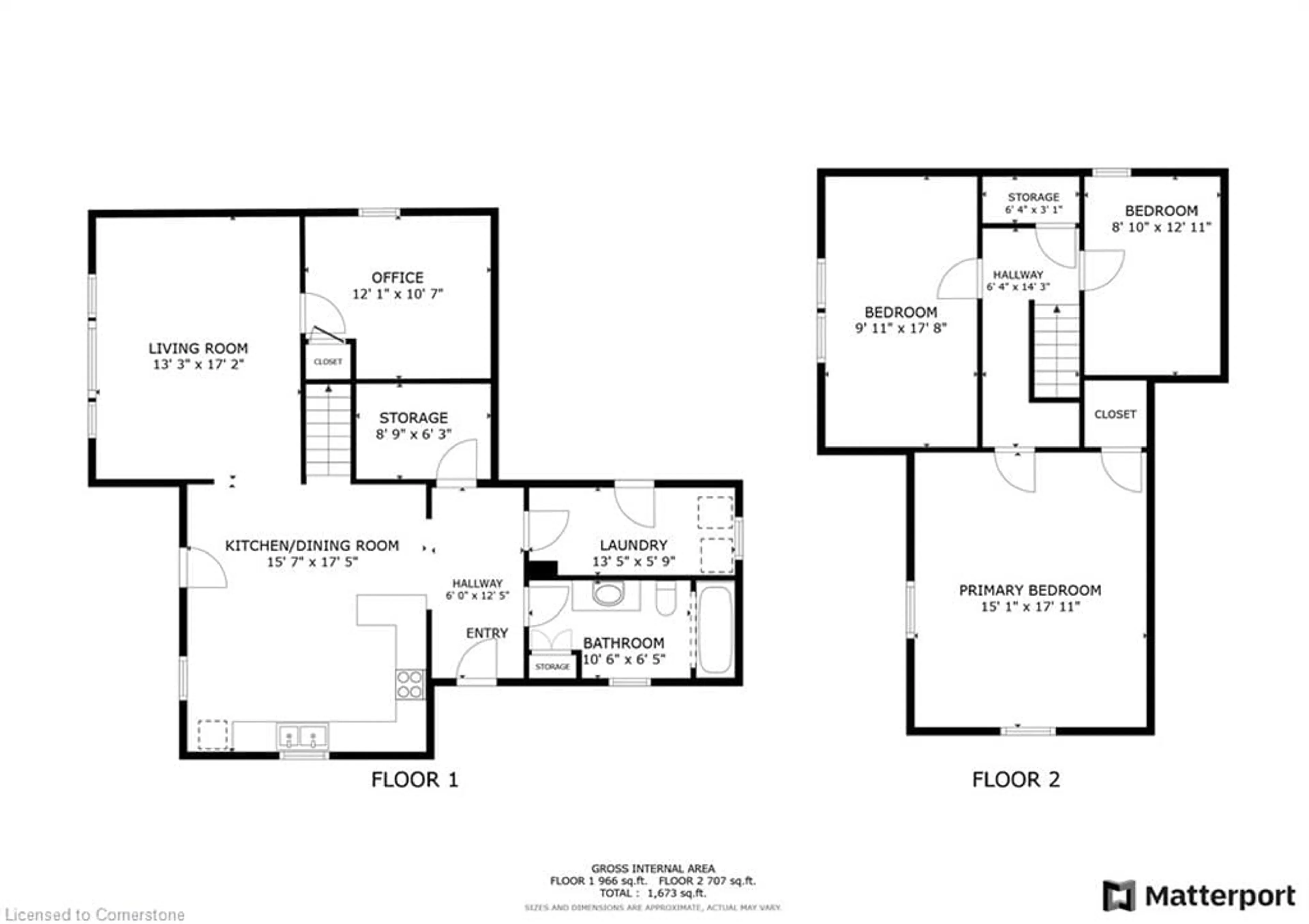 Floor plan for 2589 East Quarter Line Rd, Delhi Ontario N4B 2W4