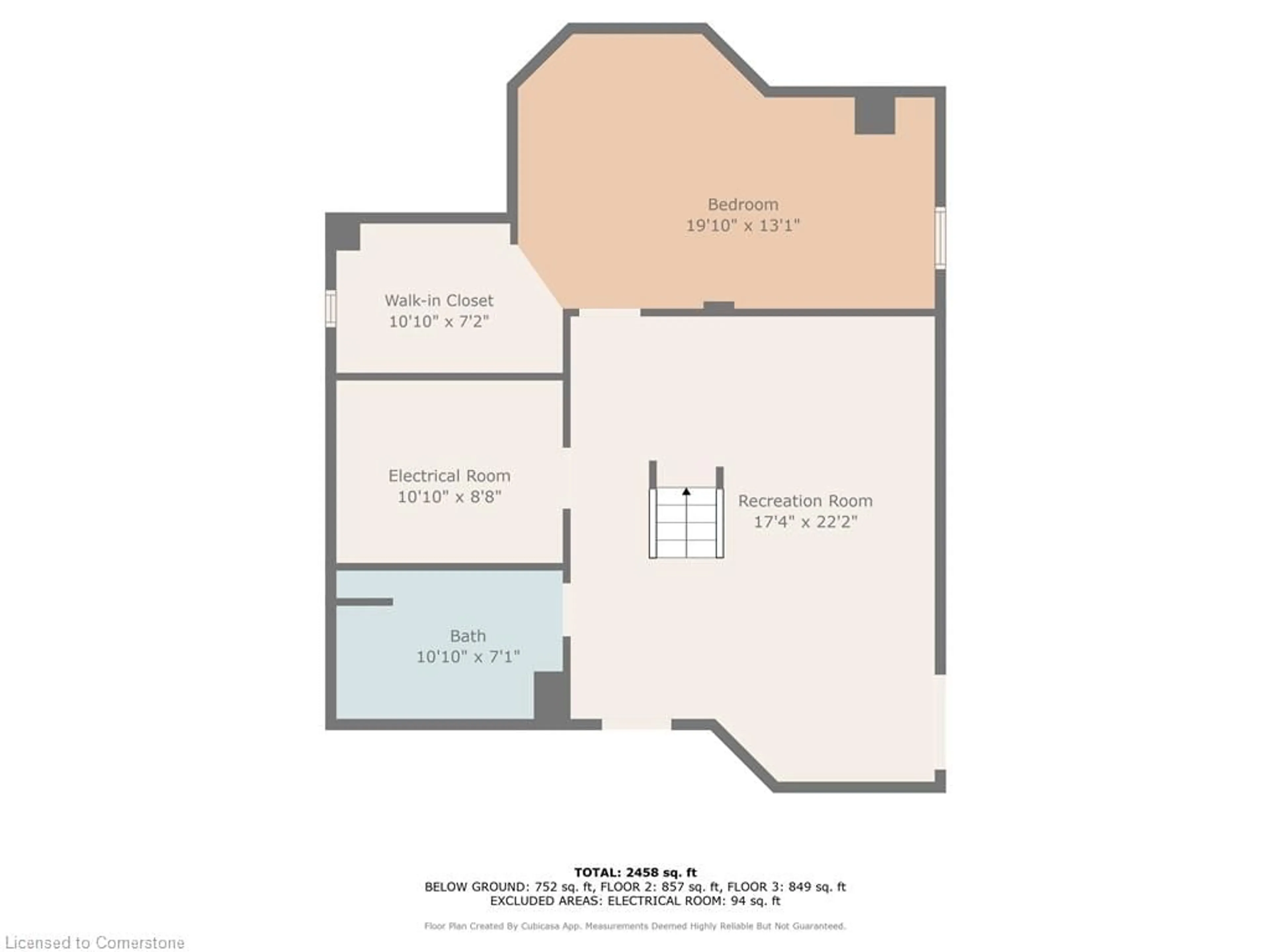 Floor plan for 2 Fenwick Pl, Waterdown Ontario L8B 0P5