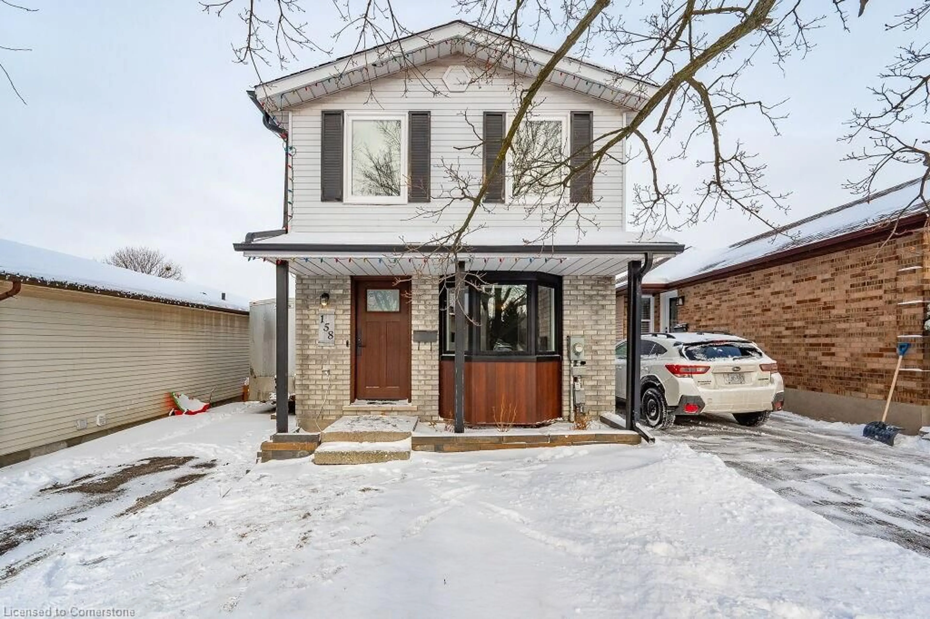 Home with brick exterior material, street for 158 Carter Cres, Cambridge Ontario N1R 6A9