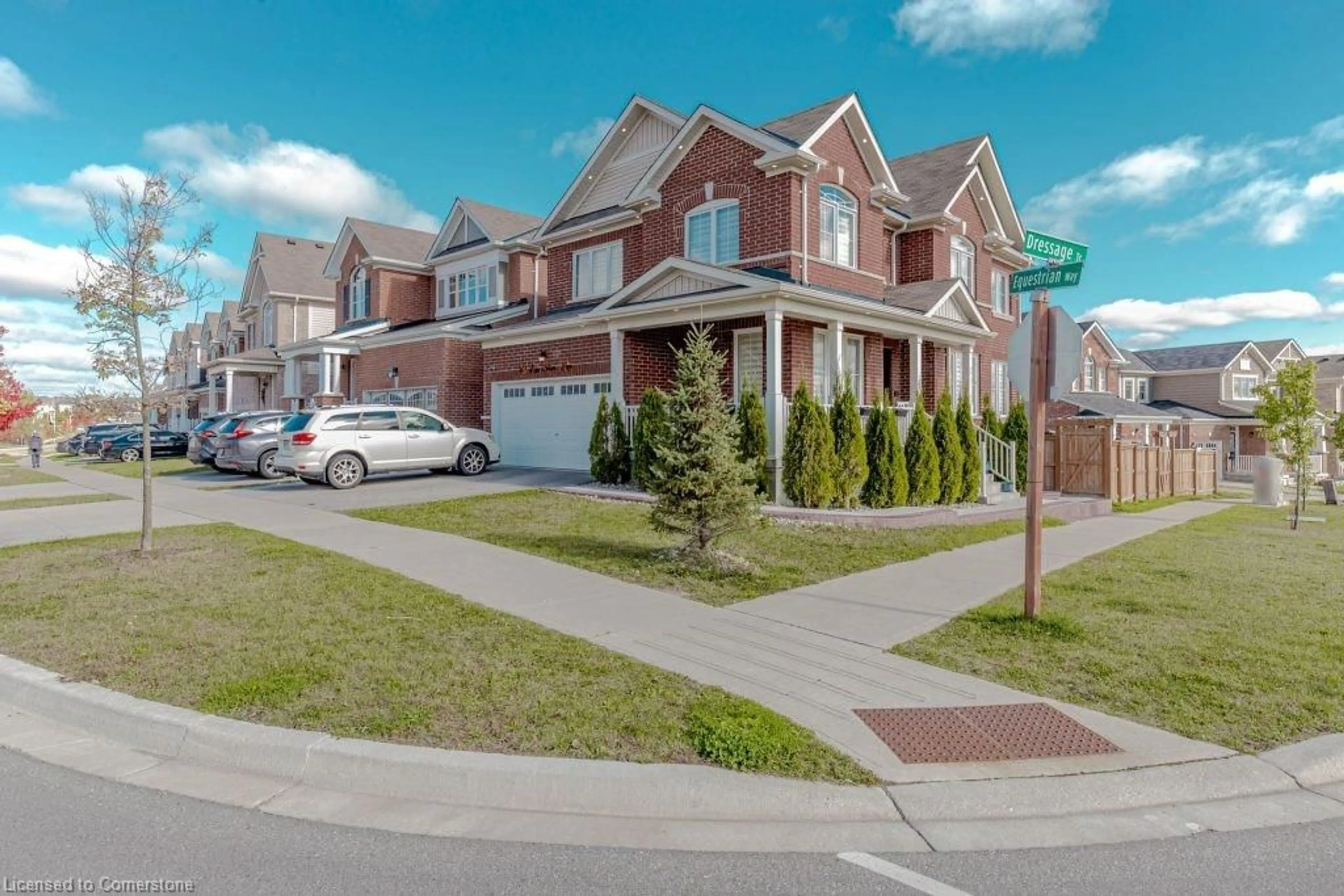 Home with brick exterior material, street for 367 Equestrian Way, Cambridge Ontario N3E 0C1