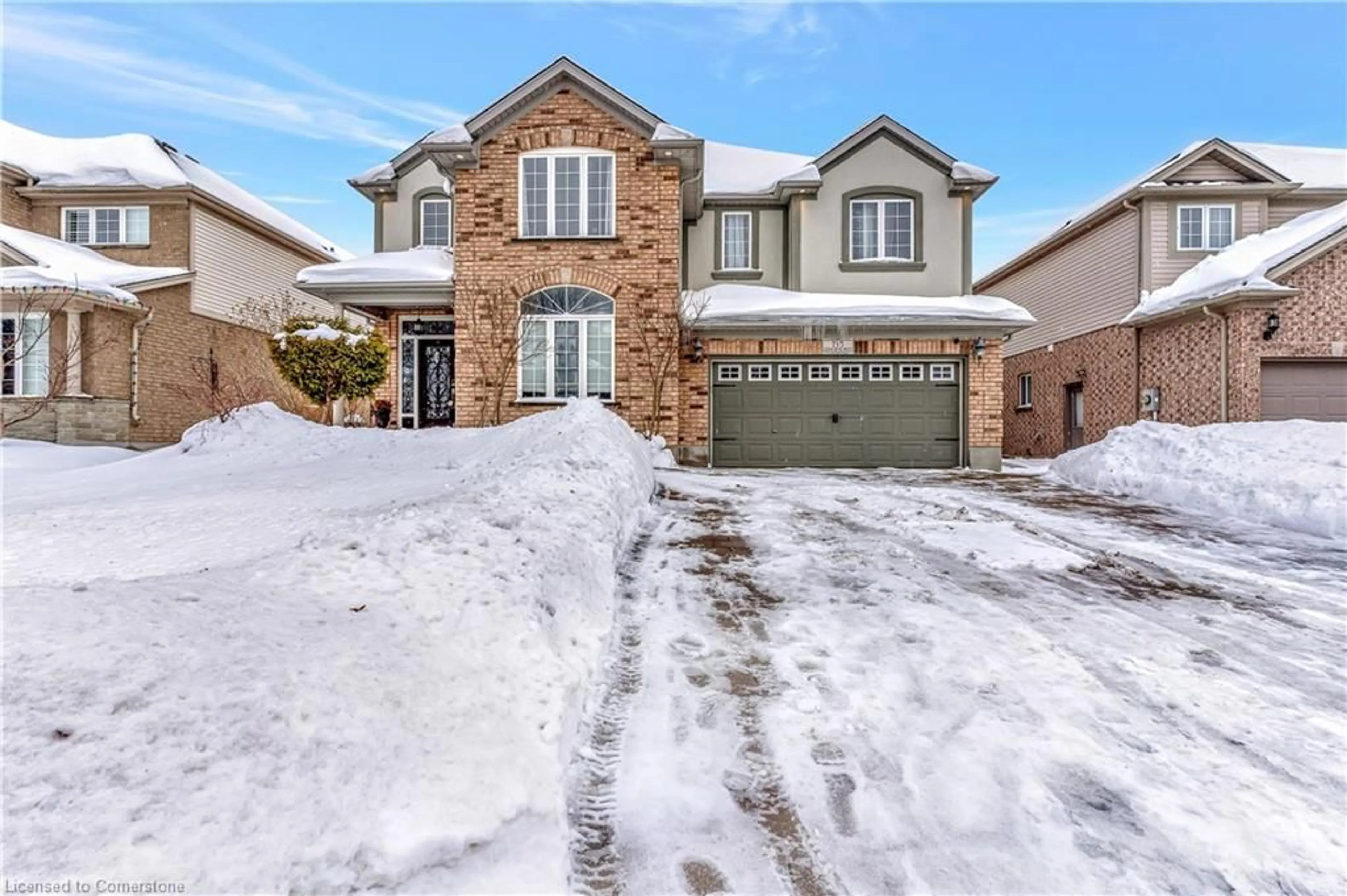 Home with brick exterior material, street for 715 Cedar Bend Dr, Waterloo Ontario N2V 2R2