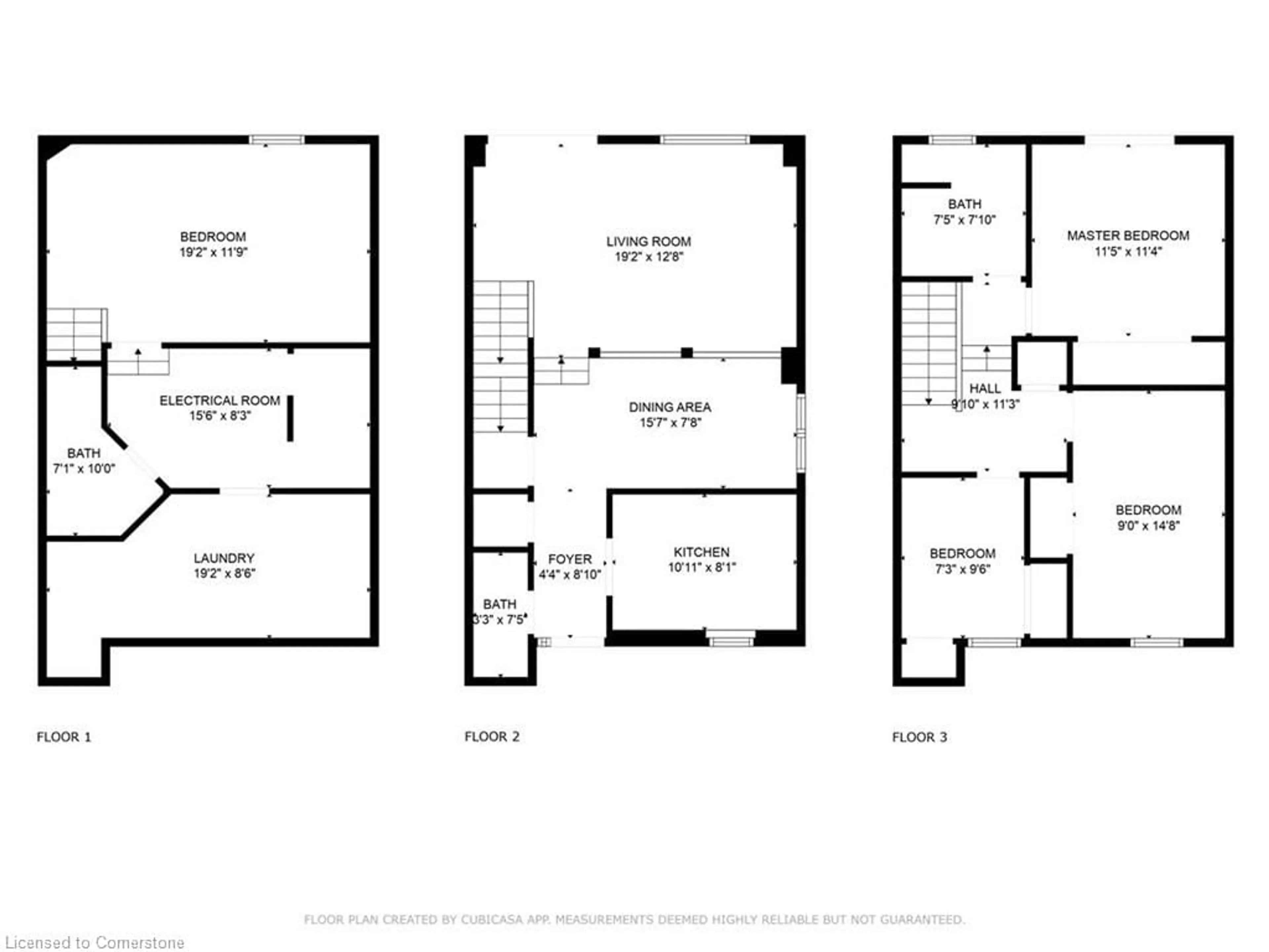 Floor plan for 122 Lakeshore Rd #8, St. Catharines Ontario L2N 6N6