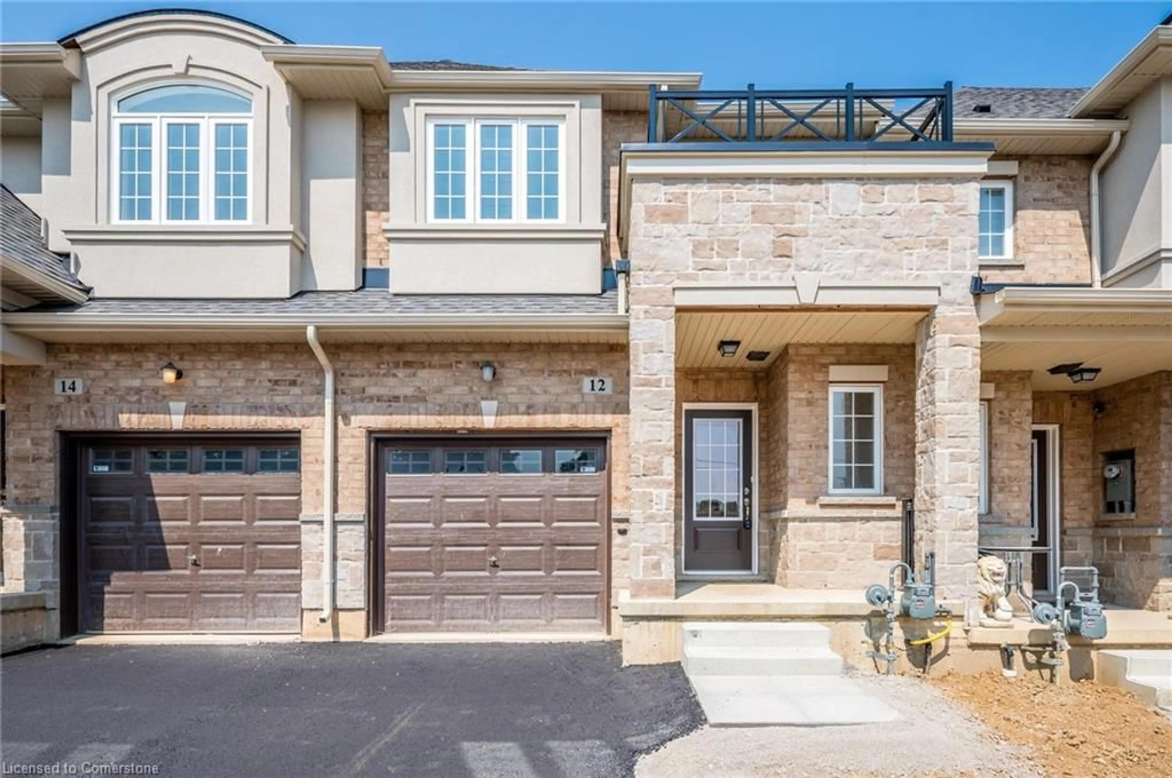 Home with brick exterior material, street for 12 Jellicoe Crt, Hamilton Ontario L9A 4T1