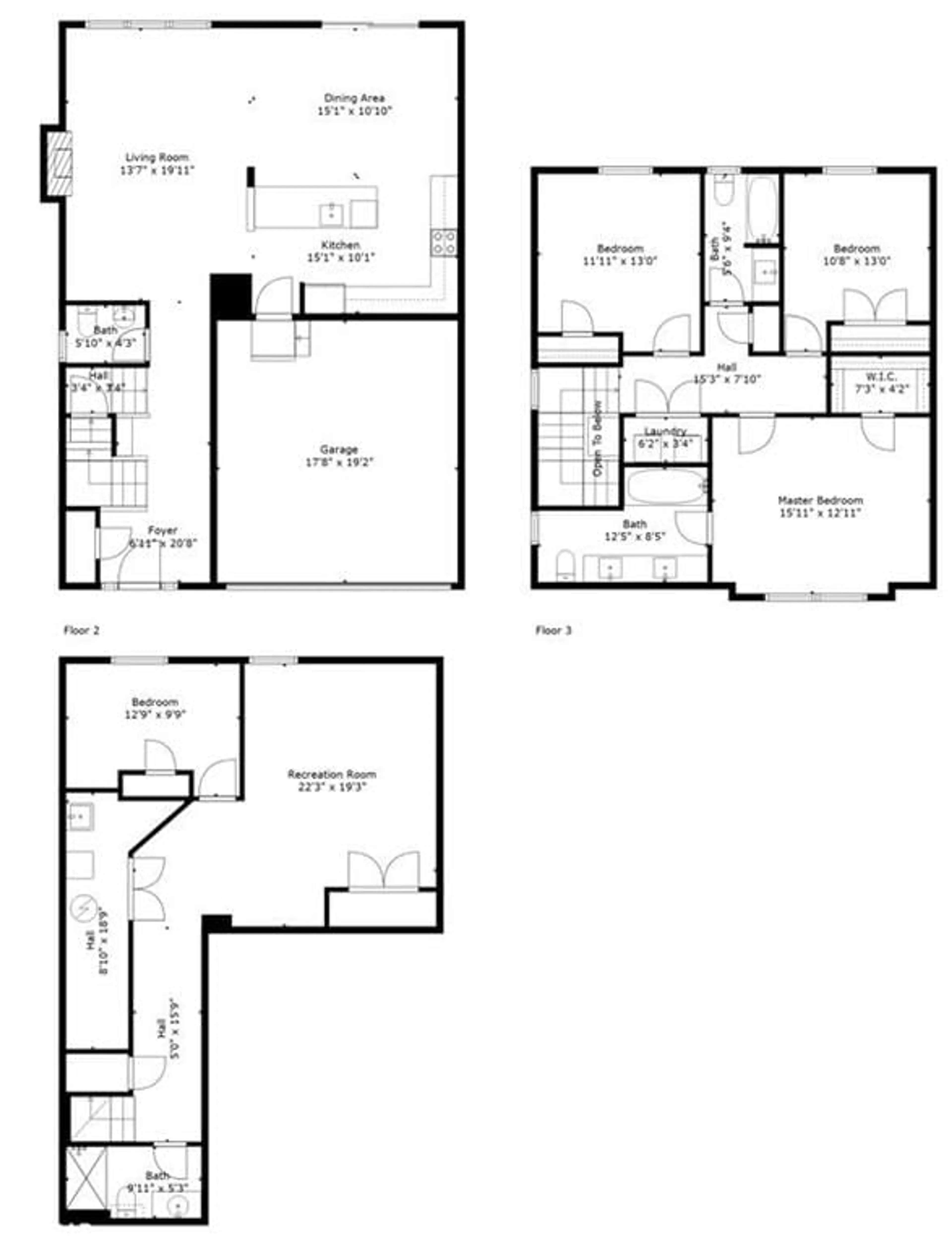 Floor plan for 9 Blueberry Lane, Lindsay Ontario K0M 0M2