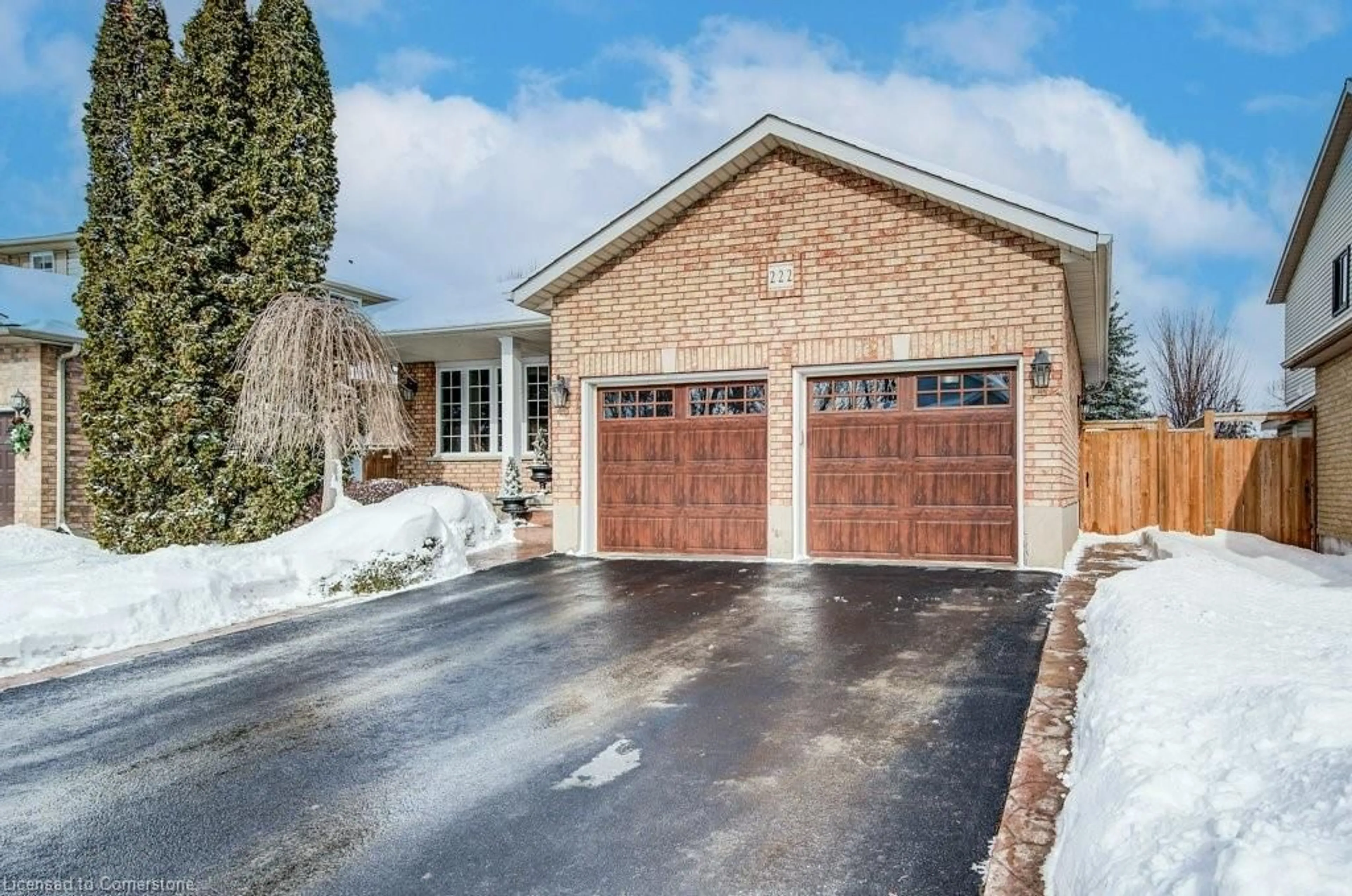 Home with brick exterior material, street for 222 Beaver Creek Rd, Waterloo Ontario N2T 2R8