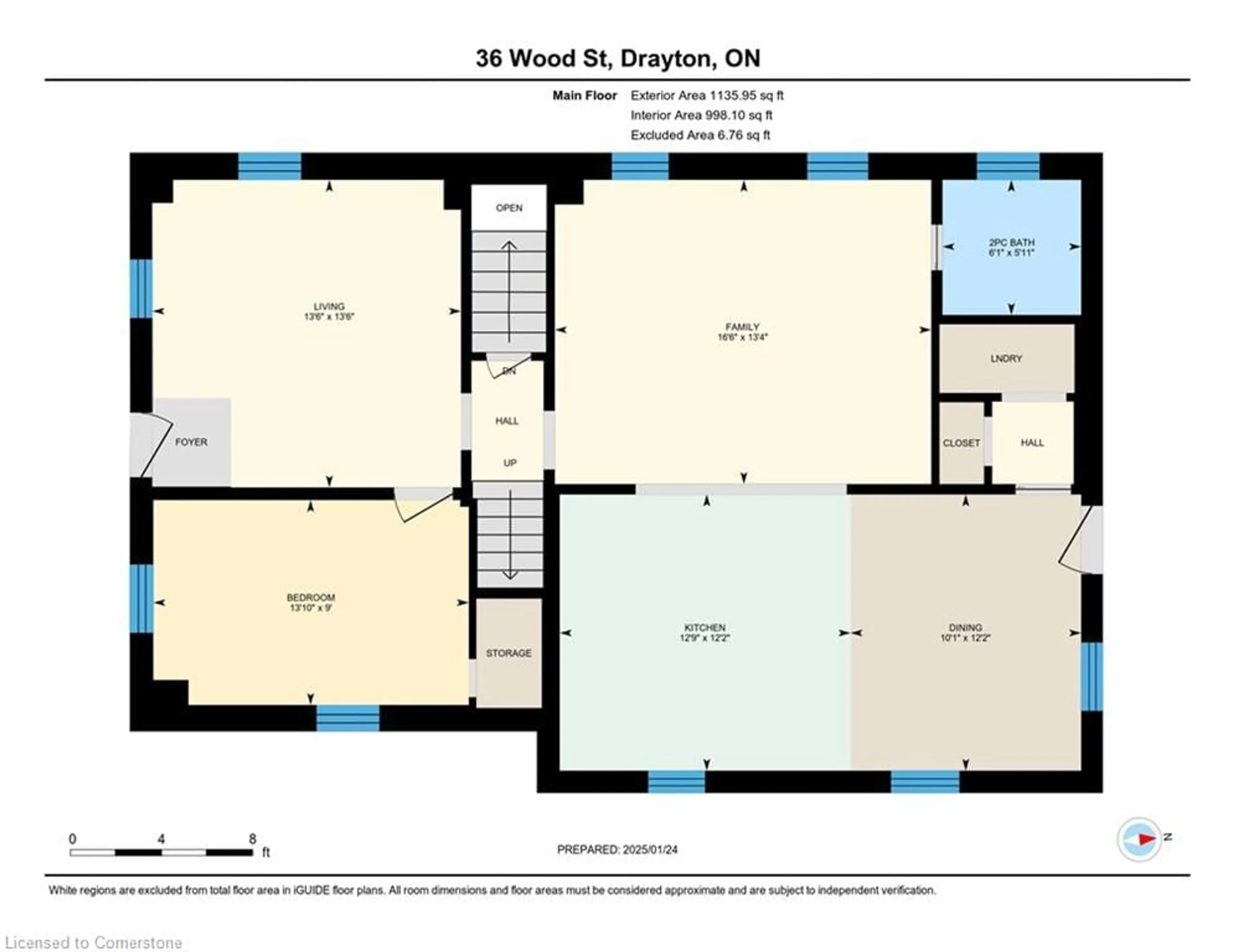 Floor plan for 36 Wood St, Drayton Ontario N0G 1P0