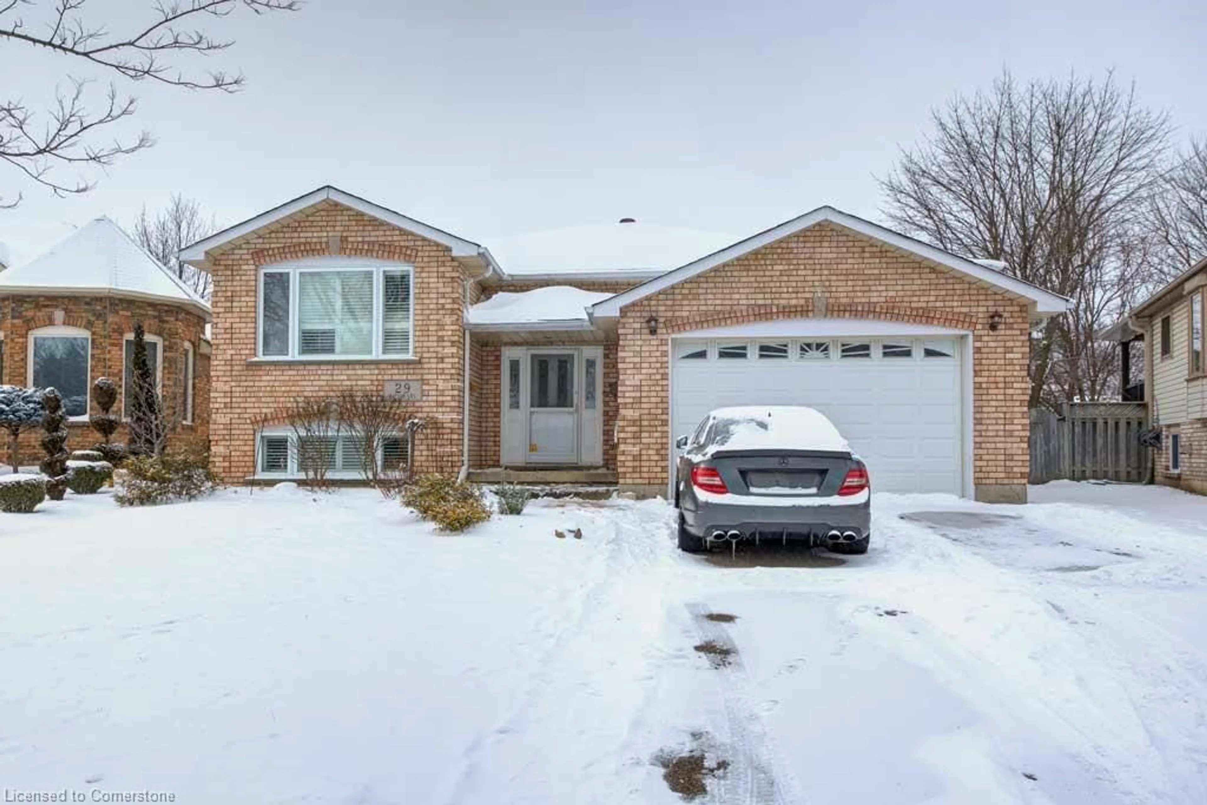 Home with brick exterior material, street for 29 Batson Cres, Brantford Ontario N3R 7W8