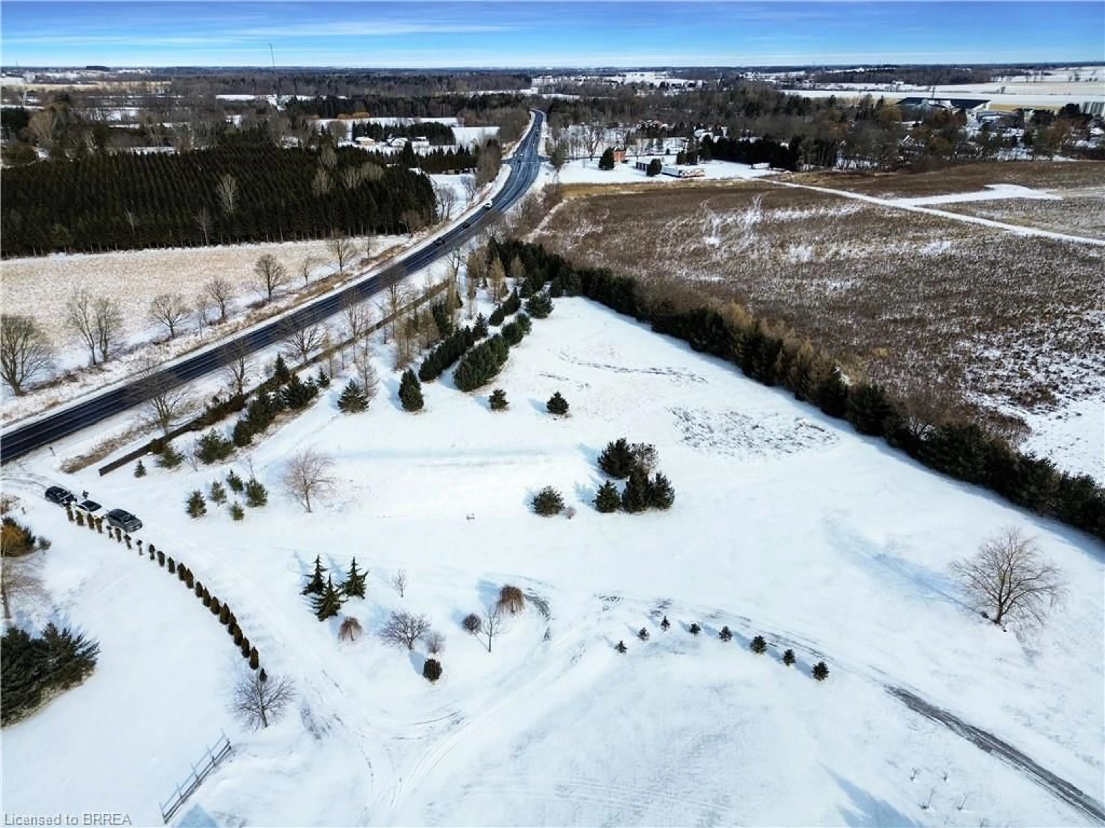 A pic from outside/outdoor area/front of a property/back of a property/a pic from drone, unknown for 38B Highway 24, Scotland Ontario N0E 1R0