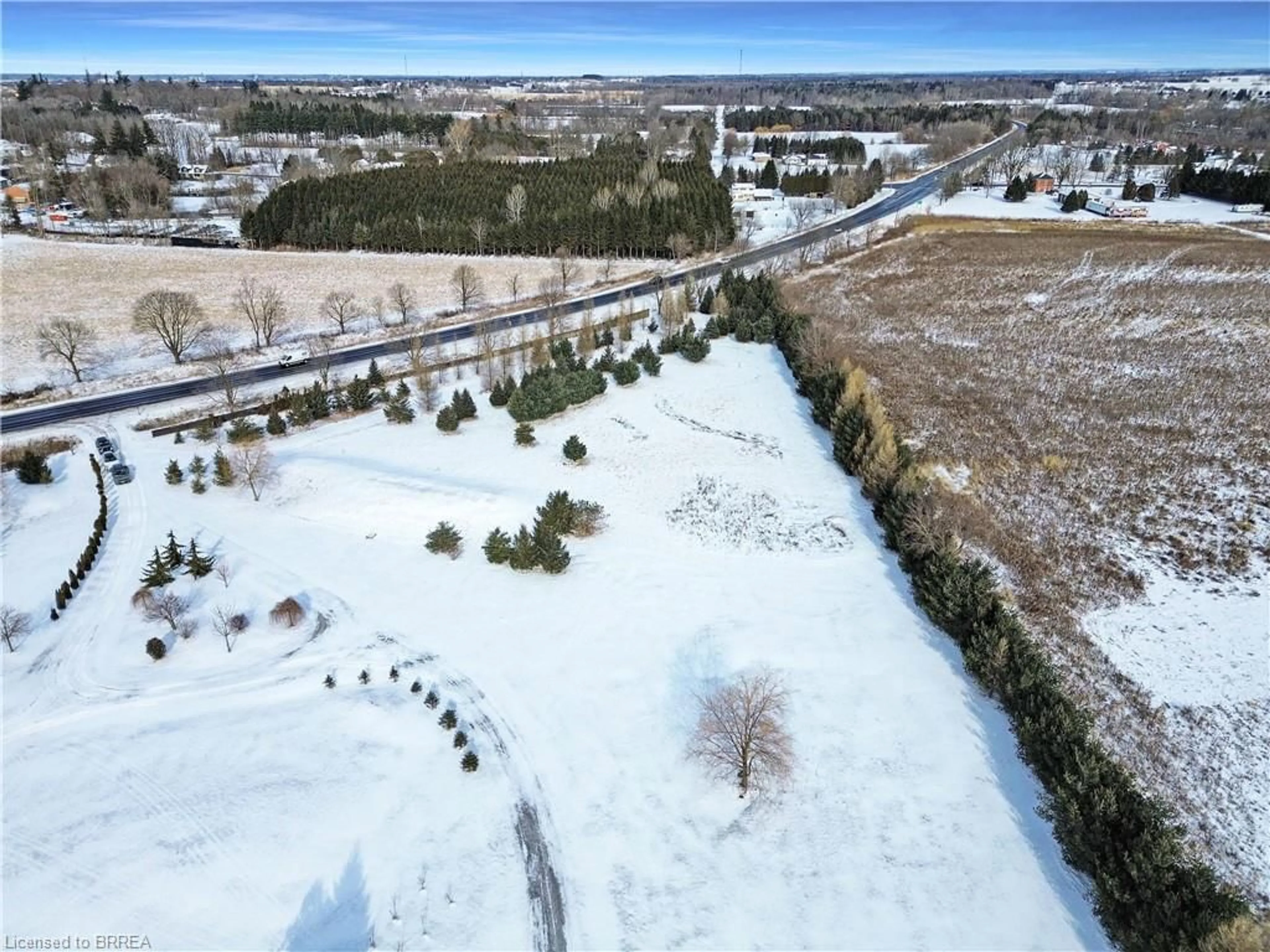 A pic from outside/outdoor area/front of a property/back of a property/a pic from drone, unknown for 38B Highway 24, Scotland Ontario N0E 1R0