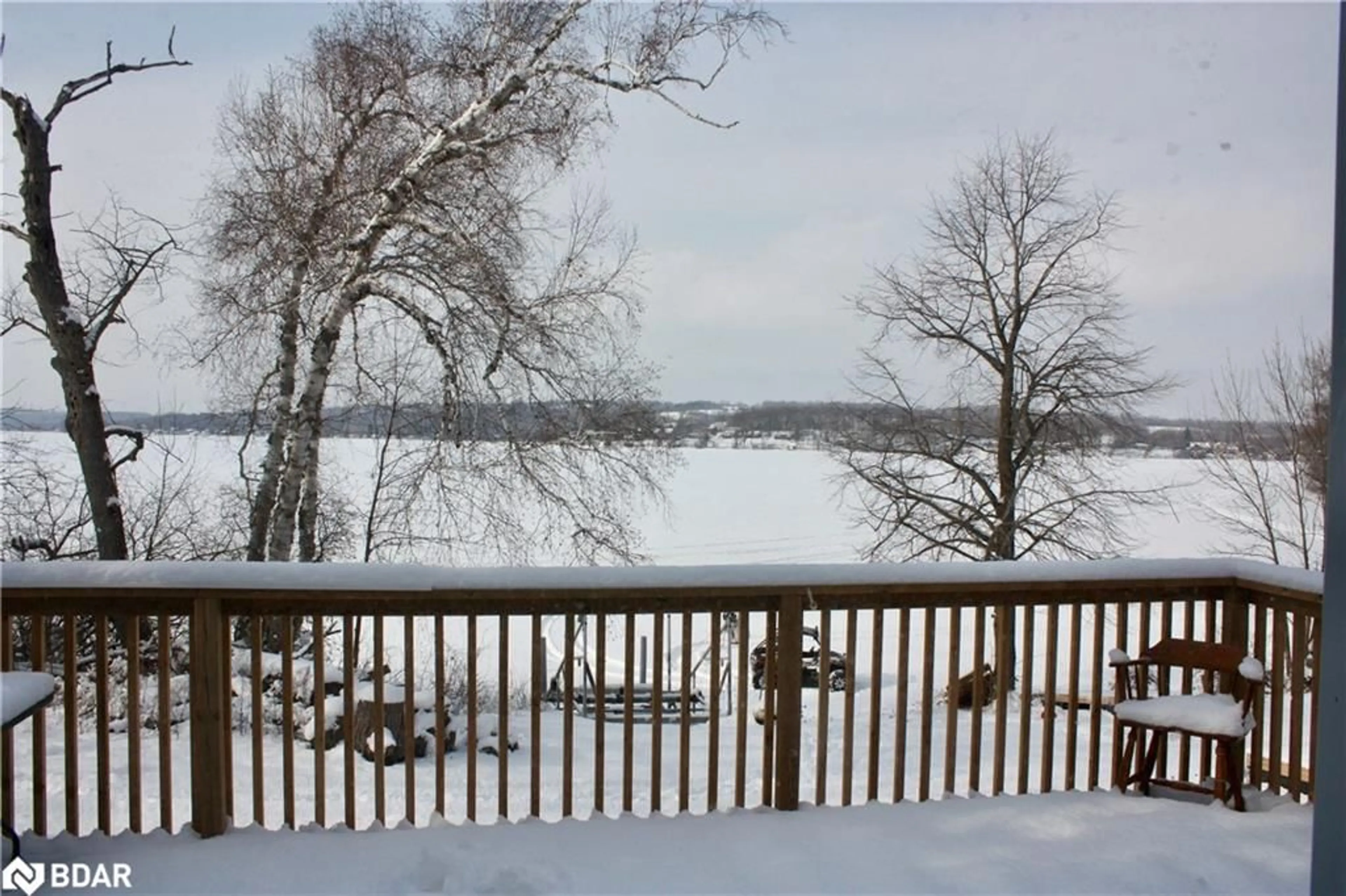 Patio, water/lake/river/ocean view for 53 Long Island, Bailieboro Ontario K0L 1B0