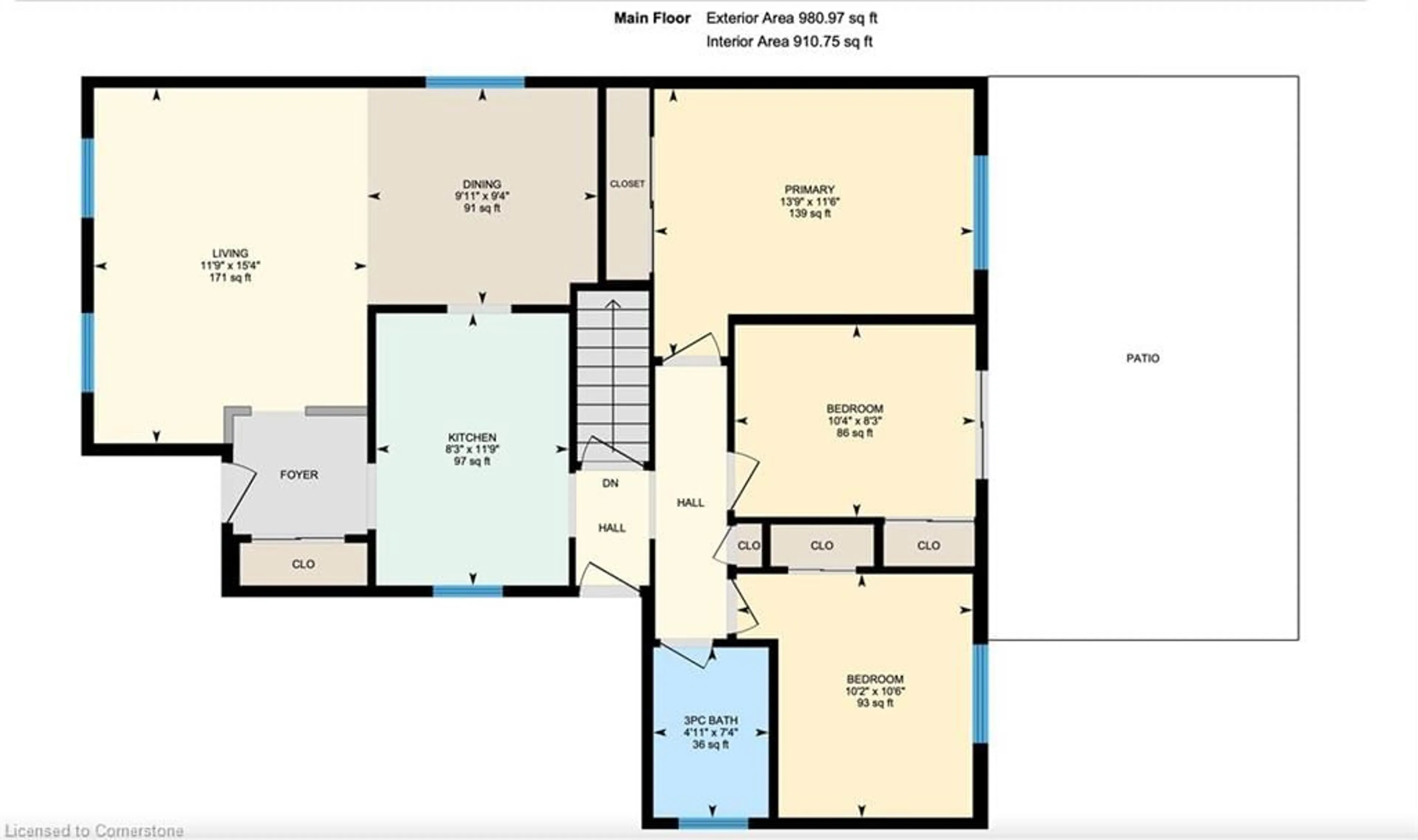 Floor plan for 33 Mayfield Ave, Waterloo Ontario N2J 4K1