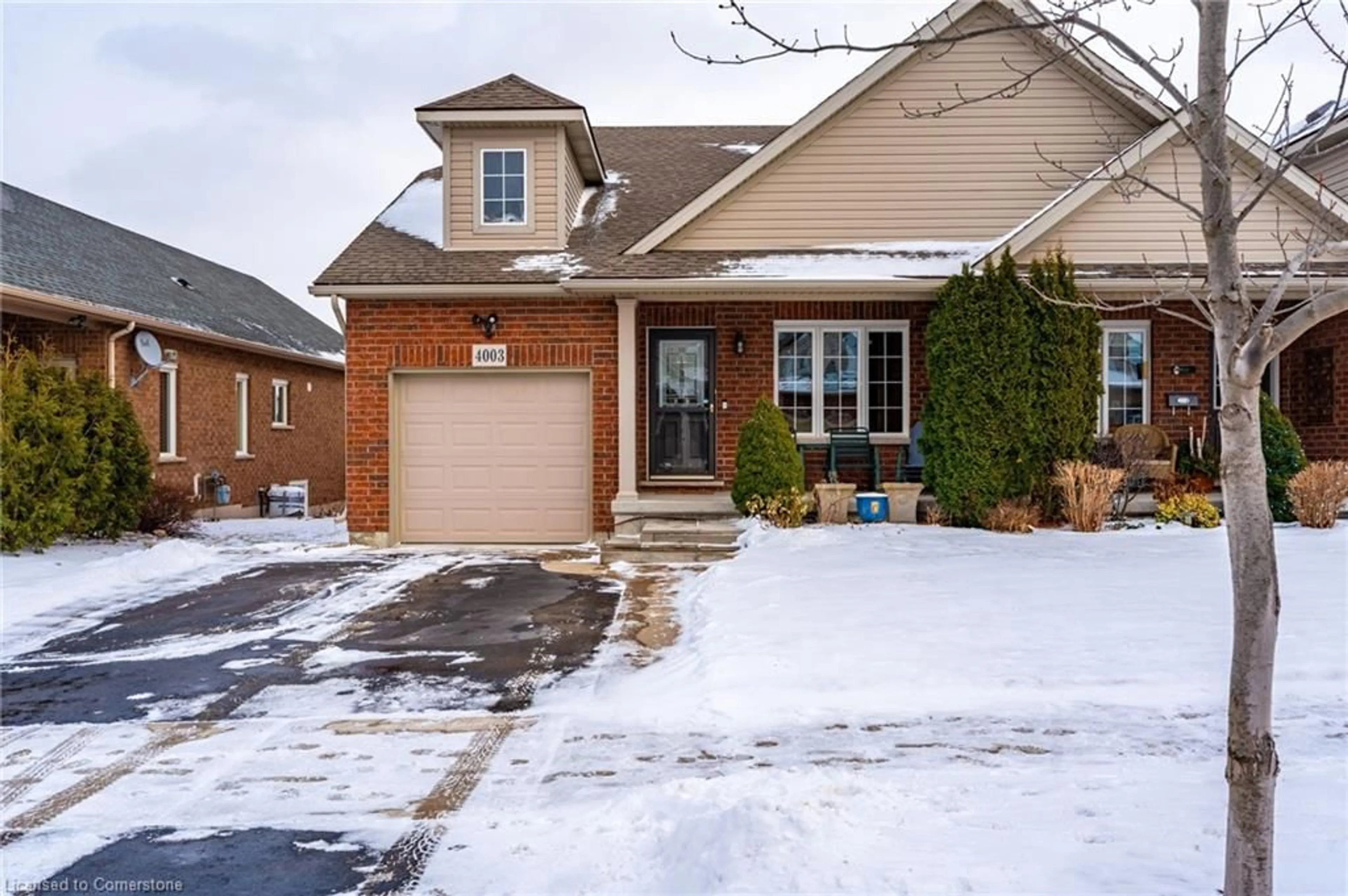 Home with brick exterior material, street for 4003 Ashby Dr, Beamsville Ontario L0R 1B9