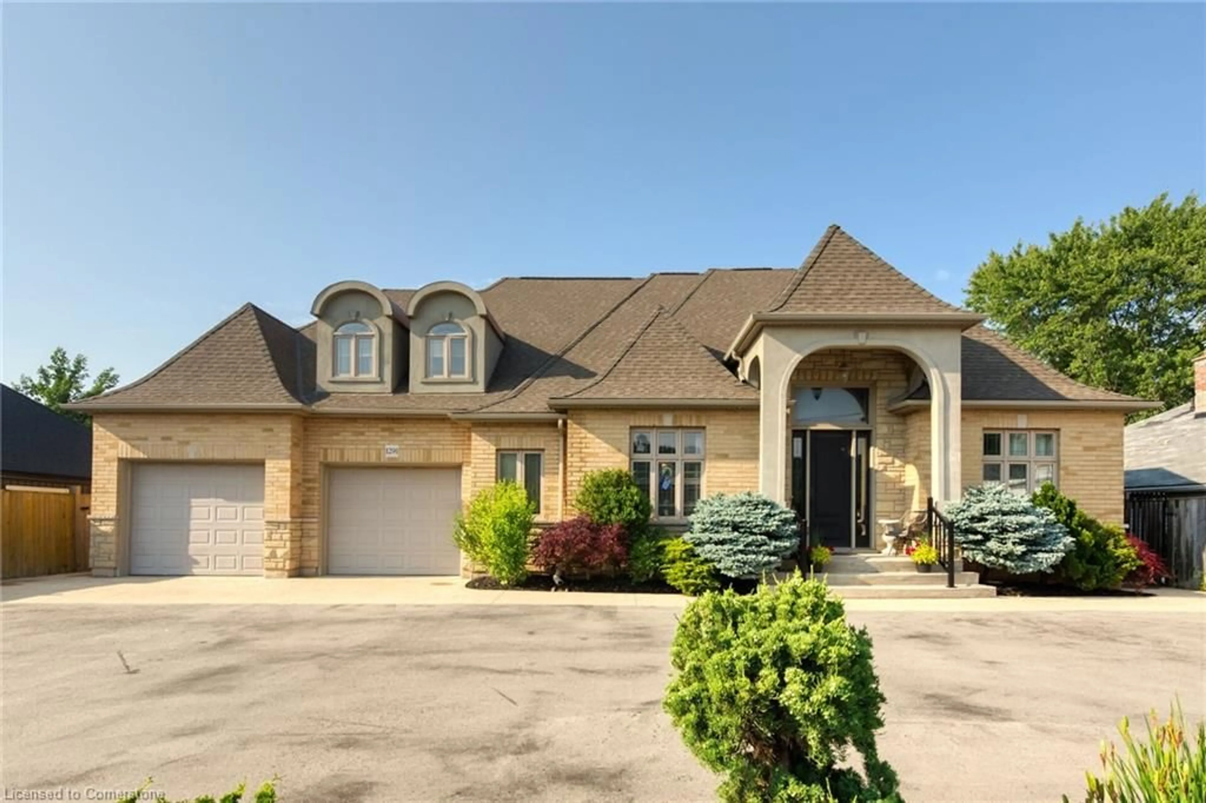 Home with brick exterior material, street for 1291 Hwy 8, Stoney Creek Ontario L8E 5K5