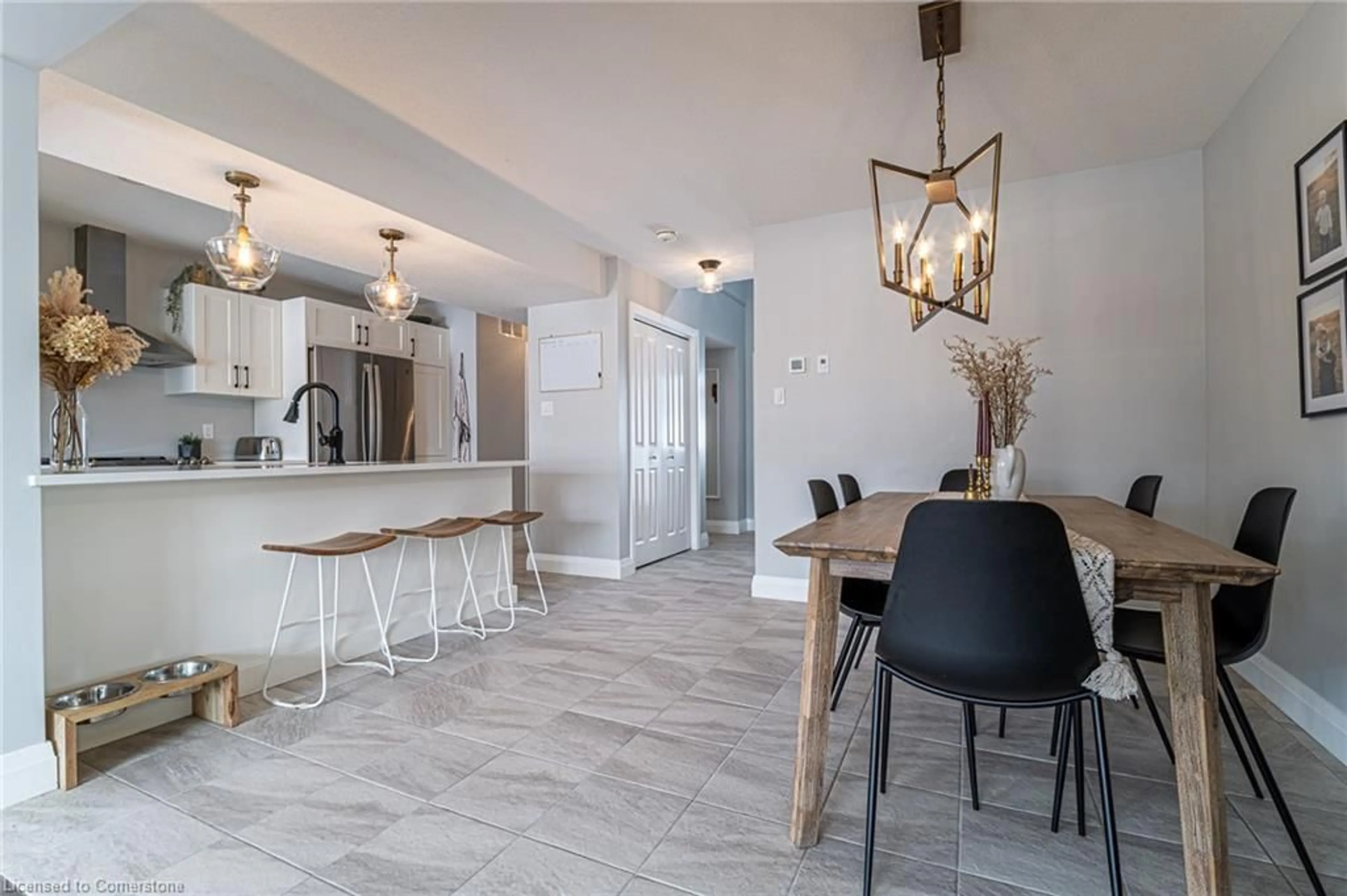 Open concept kitchen, ceramic/tile floor for 103 Bridge Cres, Palmerston Ontario N0G 2P0