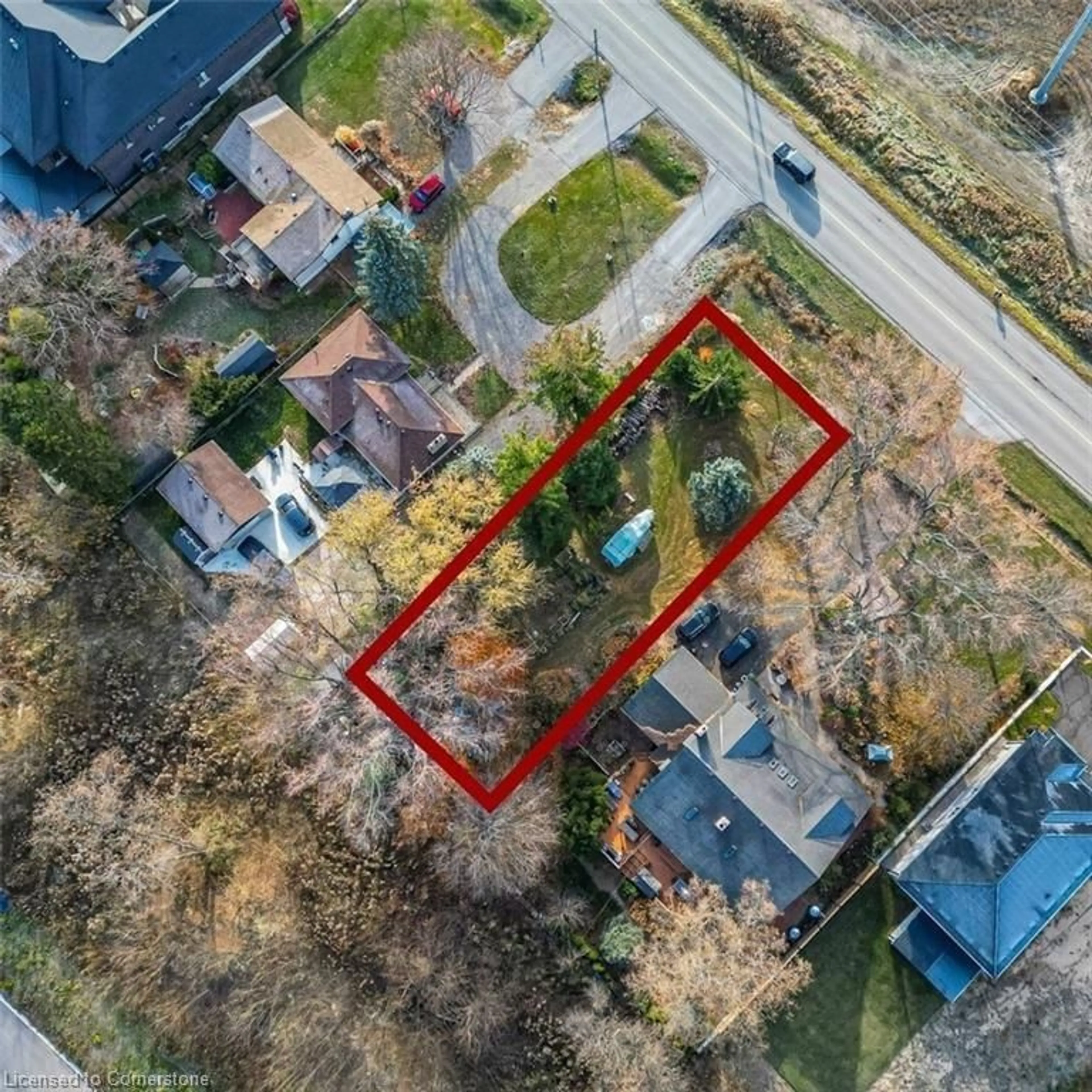 A pic from outside/outdoor area/front of a property/back of a property/a pic from drone, street for 9868 Twenty Rd, Glanbrook Ontario L0R 1W0