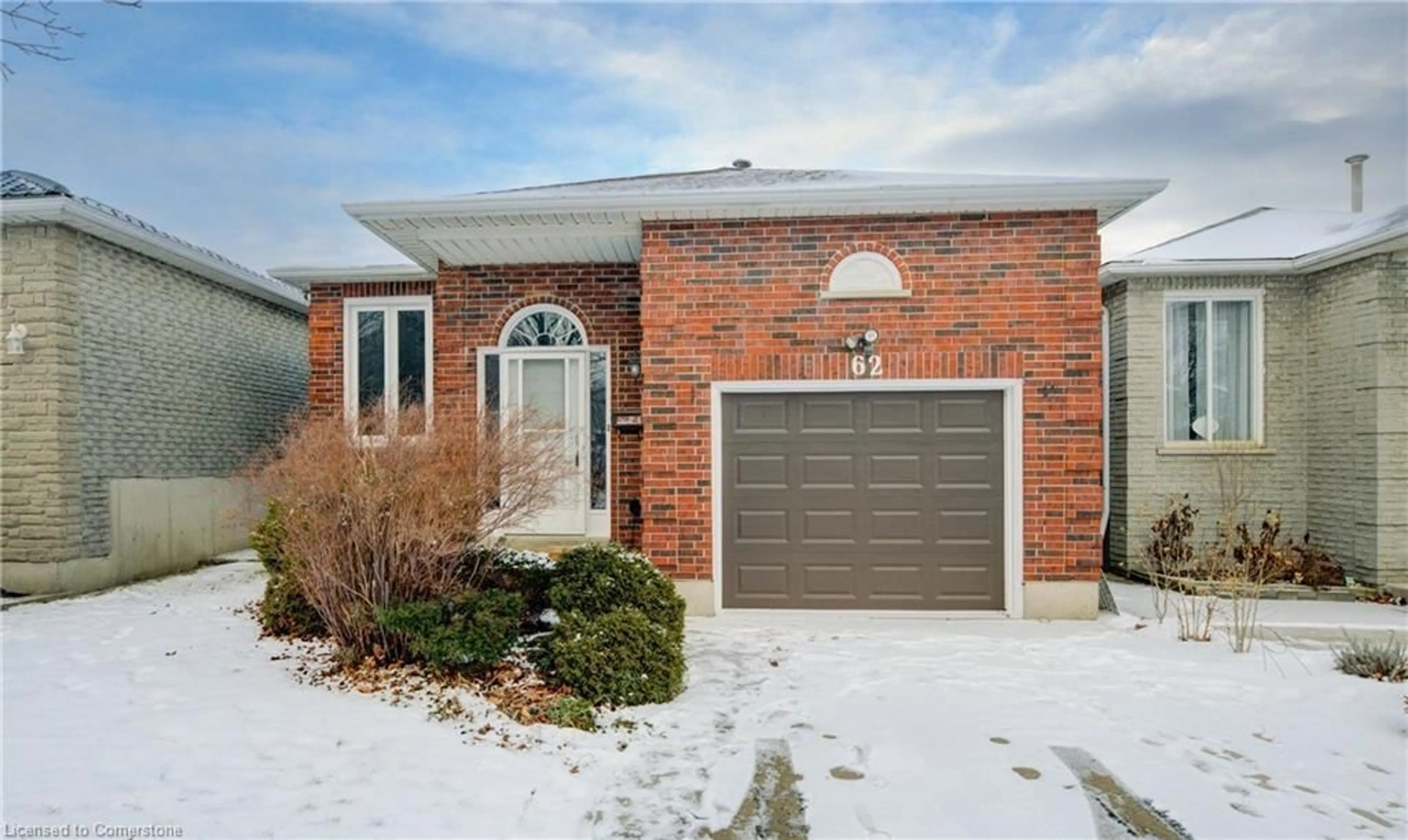 Home with brick exterior material, street for 62 Robson Cres, Hamilton Ontario L8W 3J1