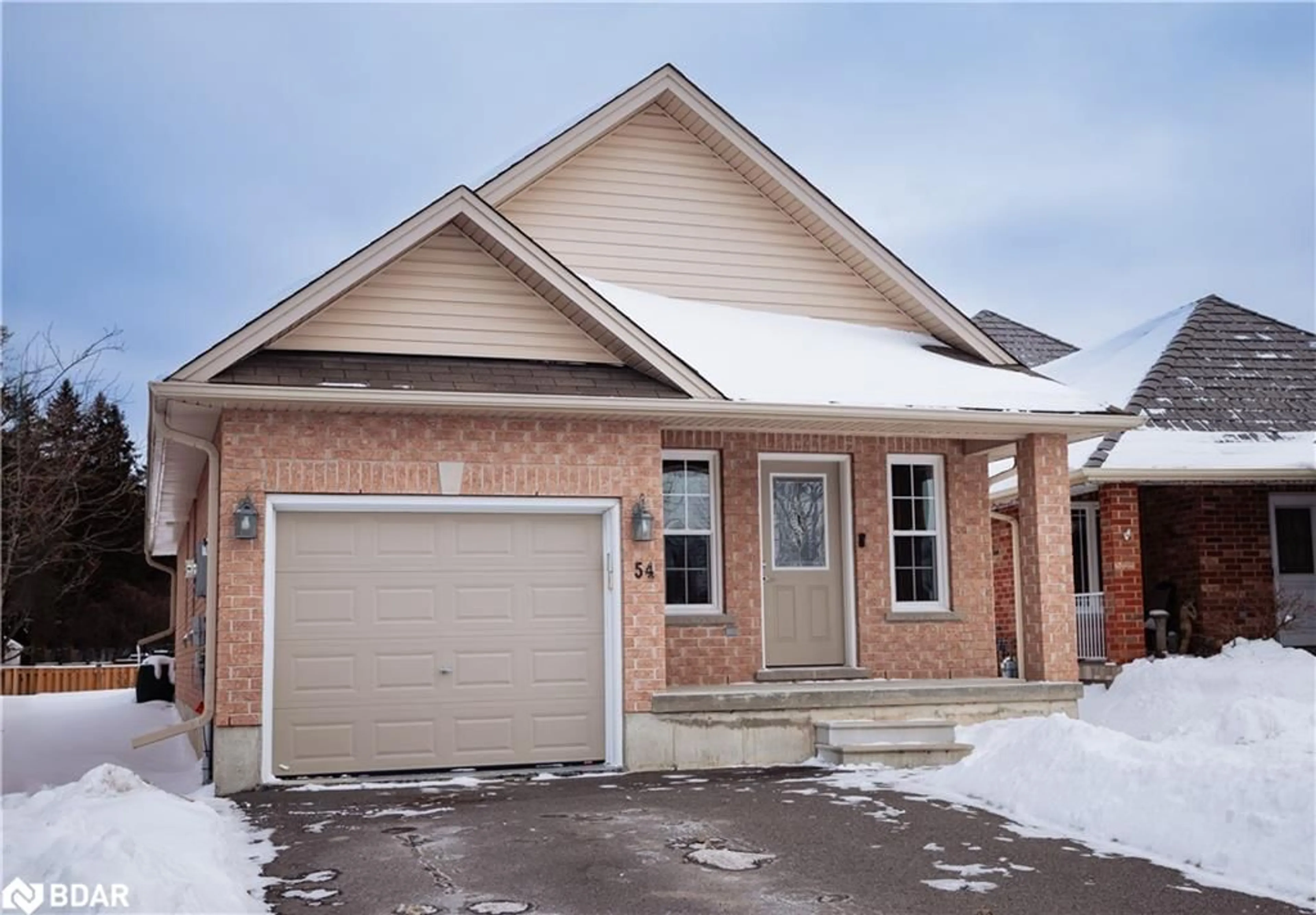 Home with brick exterior material, street for 54 Laurent Blvd, Lindsay Ontario K9J 6J7