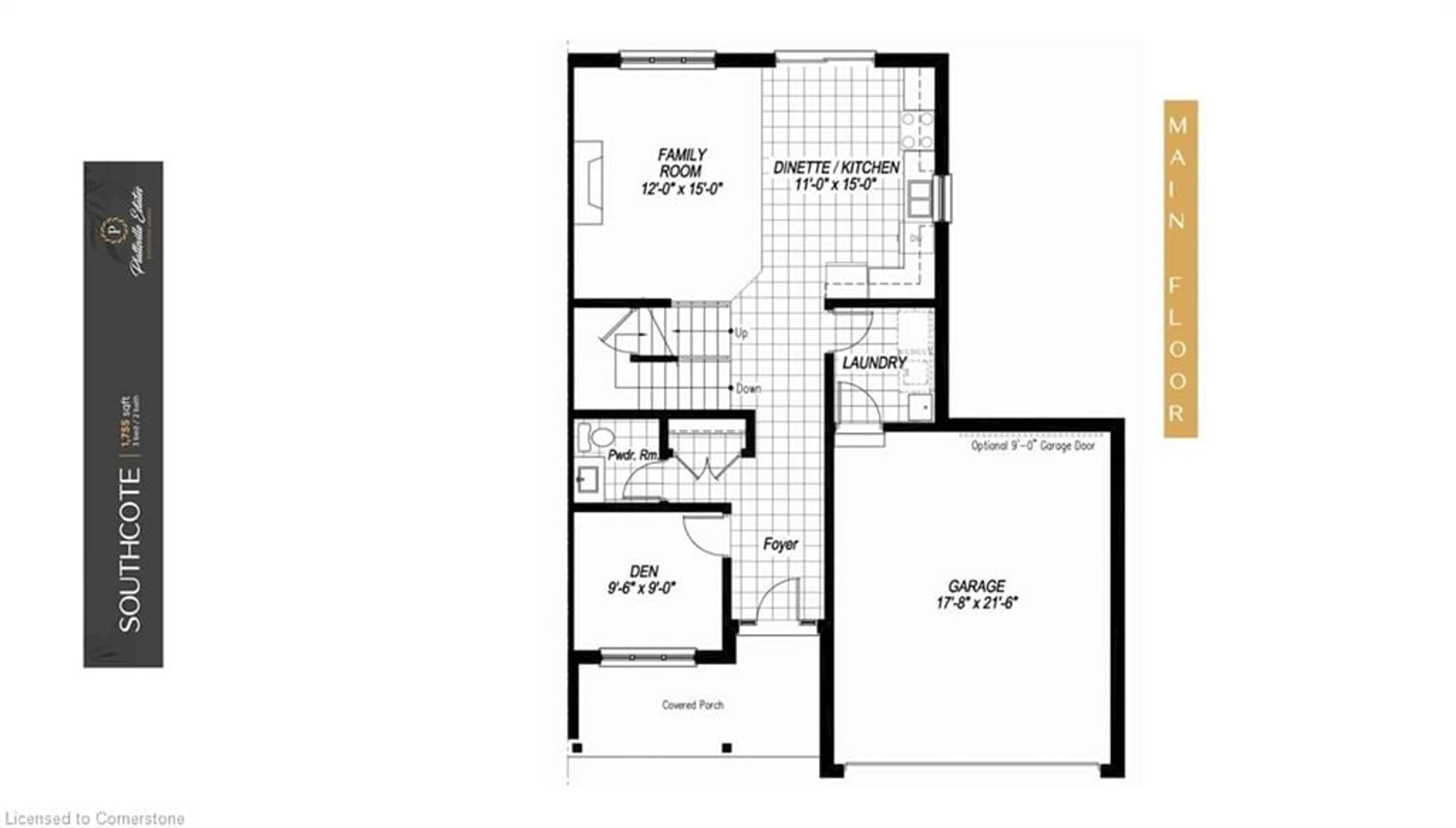 Floor plan for 15 Hillborn St, Plattsville Ontario N0J 1S0