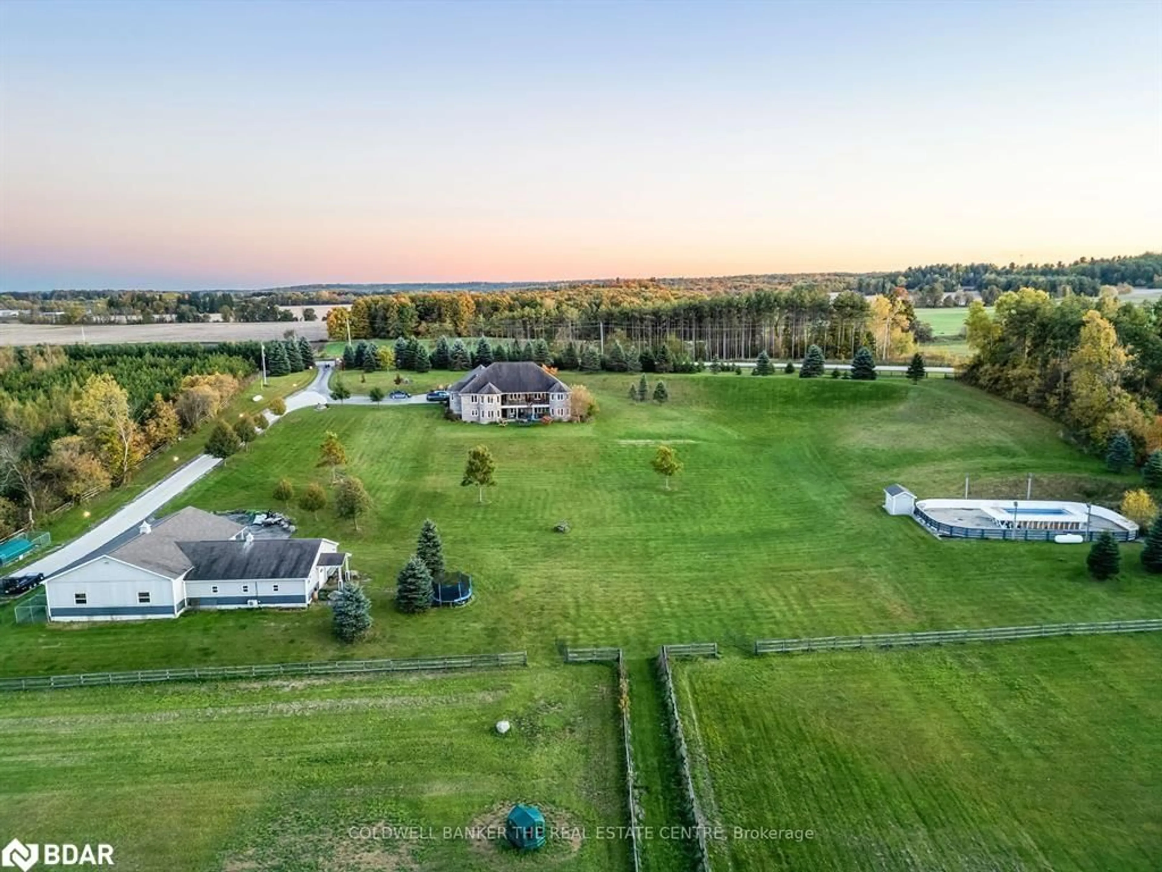 A pic from outside/outdoor area/front of a property/back of a property/a pic from drone, unknown for 708497 County Rd 21 Rd, Mulmur Ontario L0M 1M0