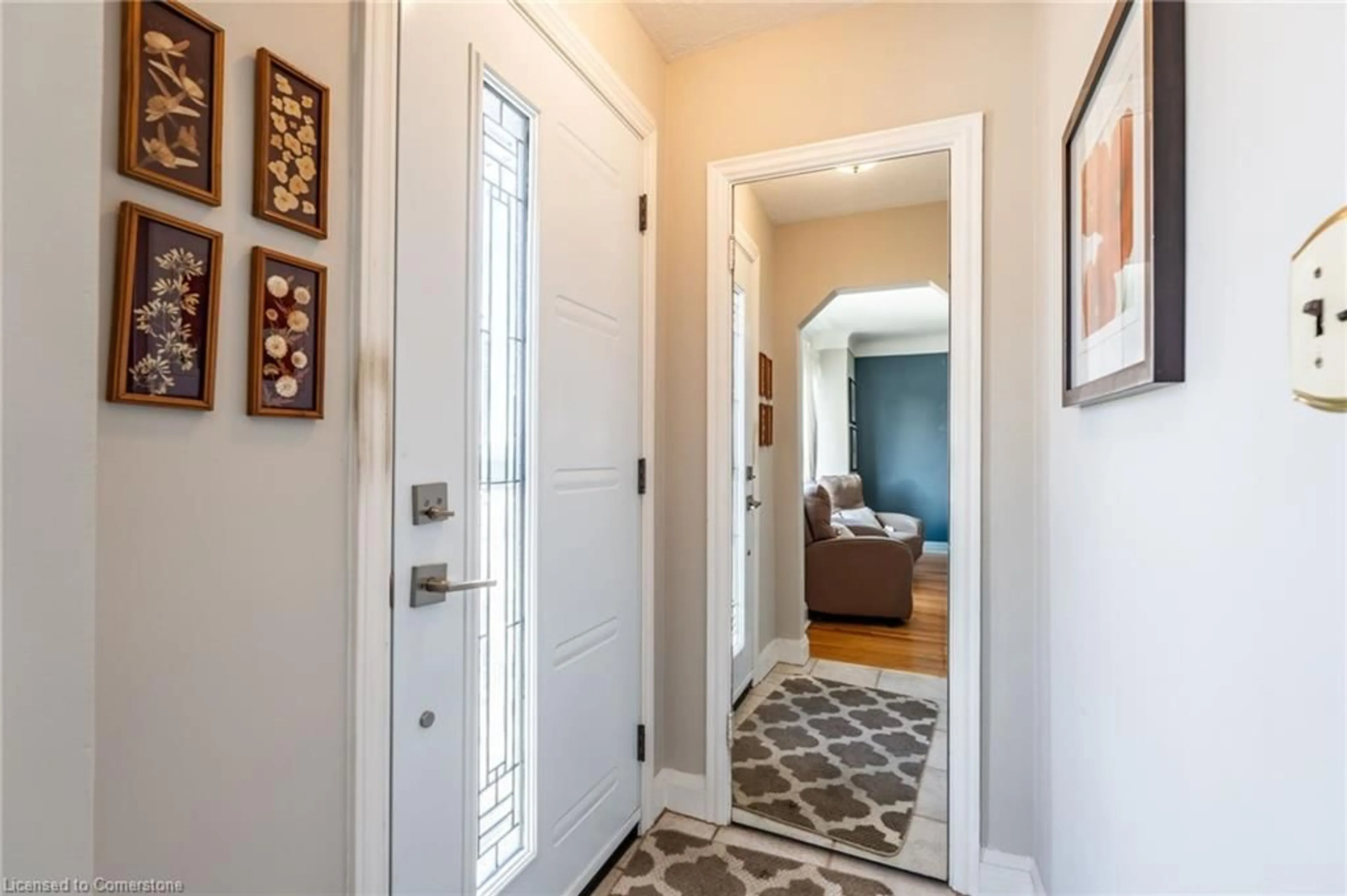 Indoor entryway for 56 West 1st St, Hamilton Ontario L9C 3C1