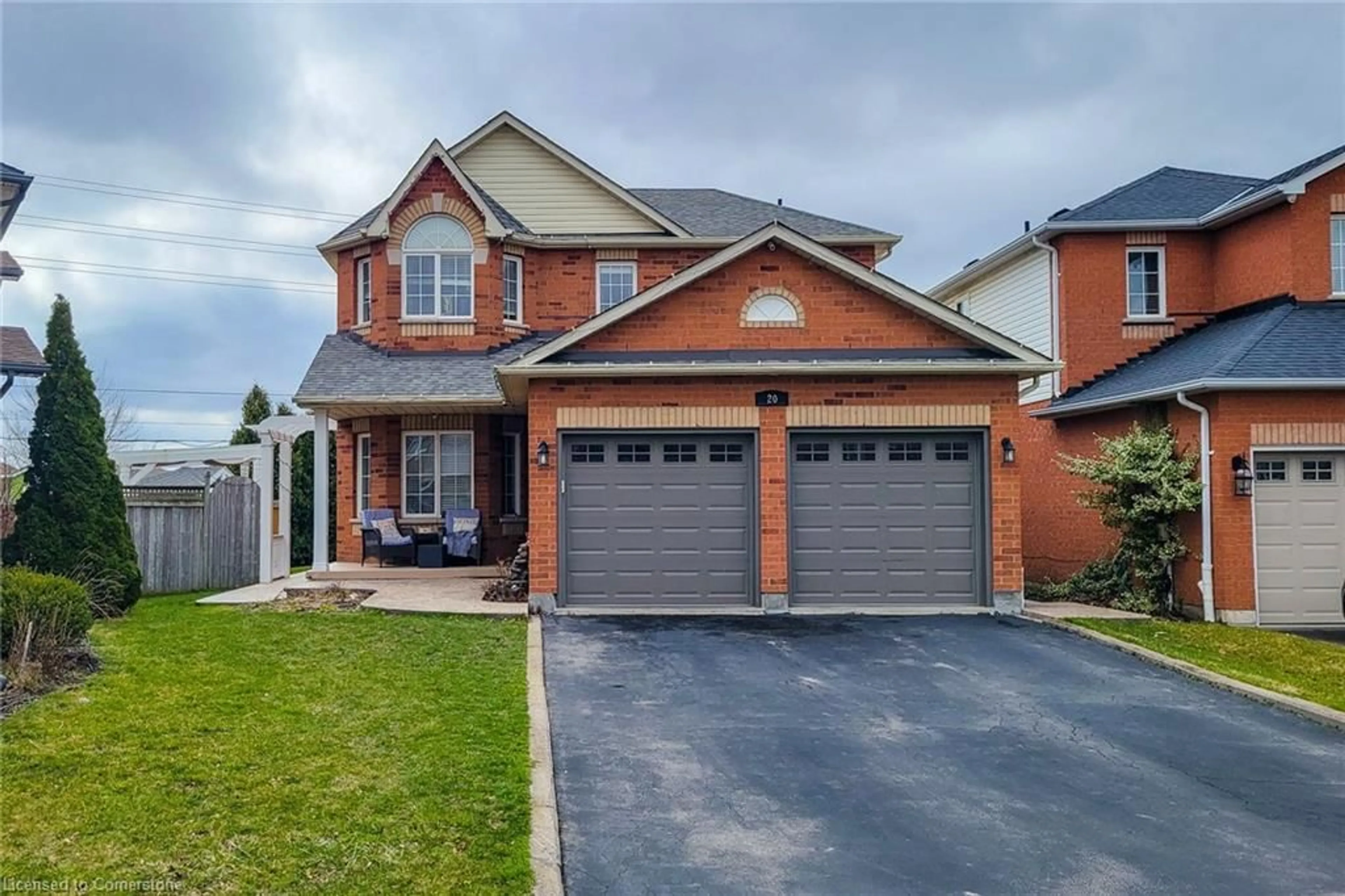 Home with brick exterior material, street for 20 Pentland Rd, Waterdown Ontario L0R 2H5