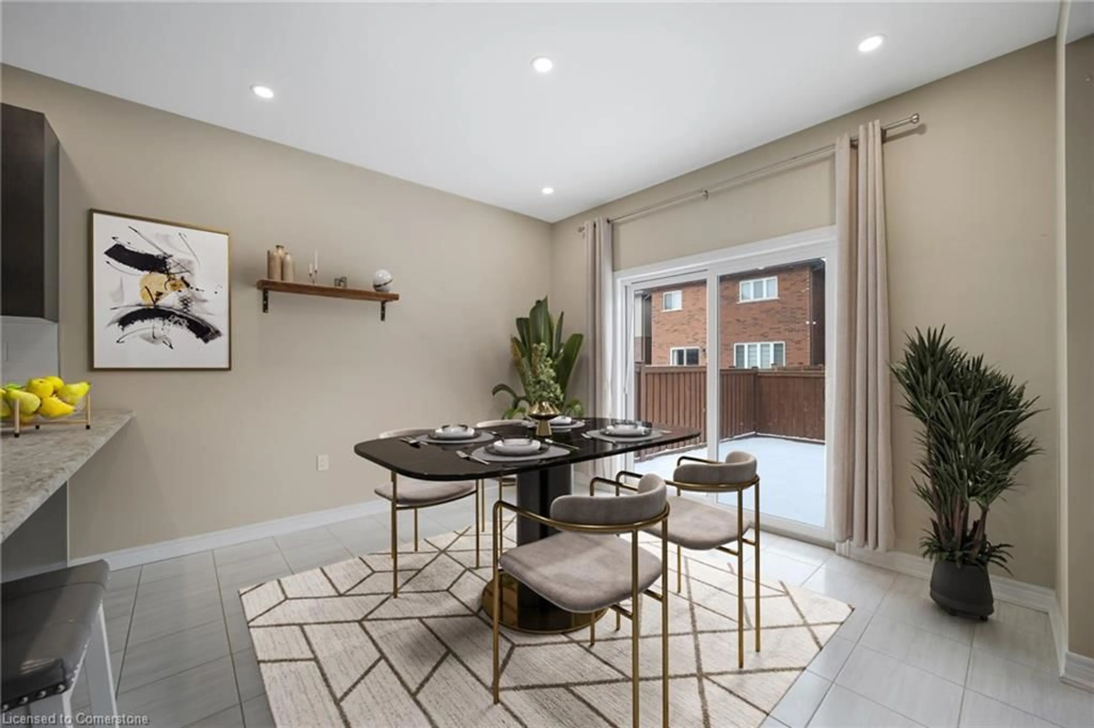 Dining room, ceramic/tile floor for 8 Bethune Avenue Ave, Hamilton Ontario L0R 1P0