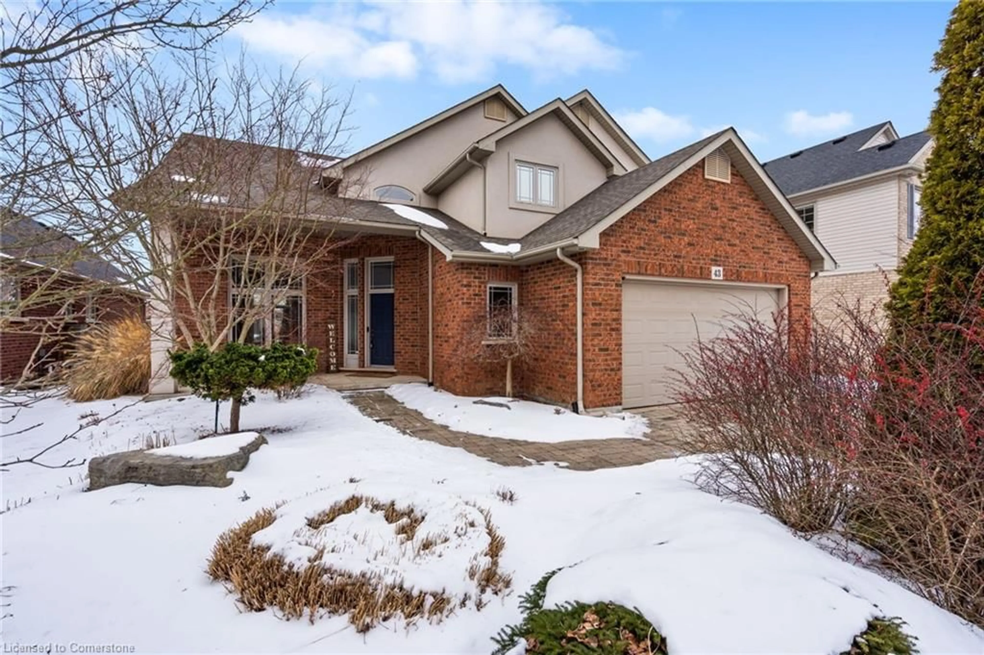 Home with brick exterior material, street for 43 Timber Creek Cres, Fonthill Ontario L0S 1E4