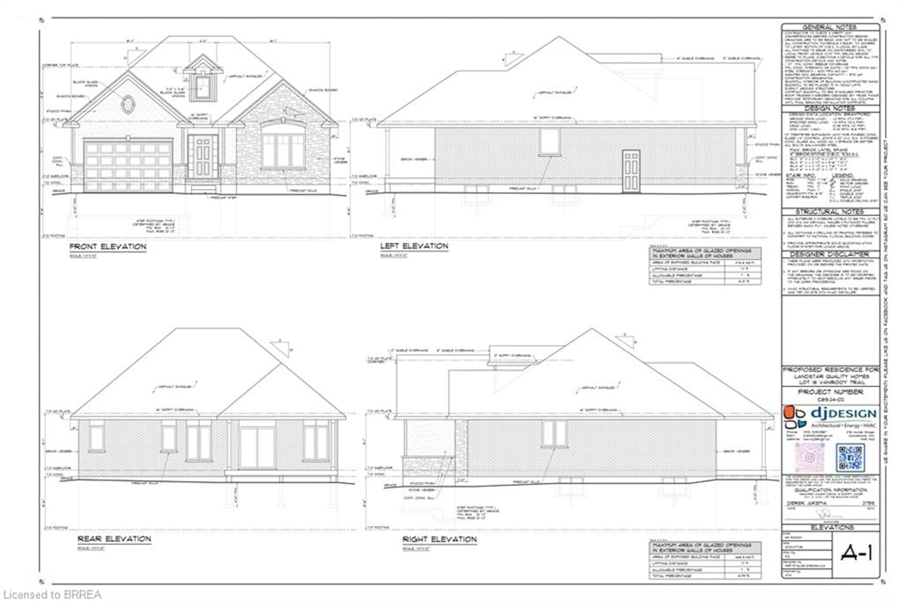 Floor plan for 94 Vanrooy Trail, Waterford Ontario N0E 1Y0