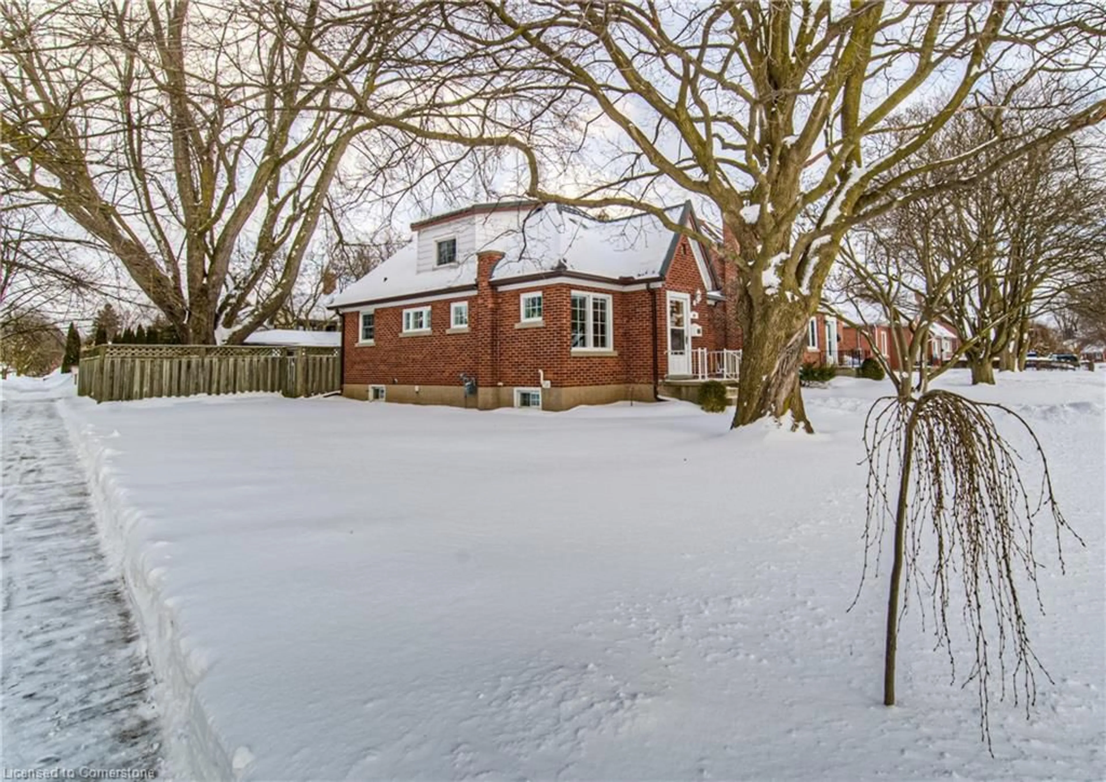 A pic from outside/outdoor area/front of a property/back of a property/a pic from drone, street for 58 Brentwood Ave, Kitchener Ontario N2H 2C8