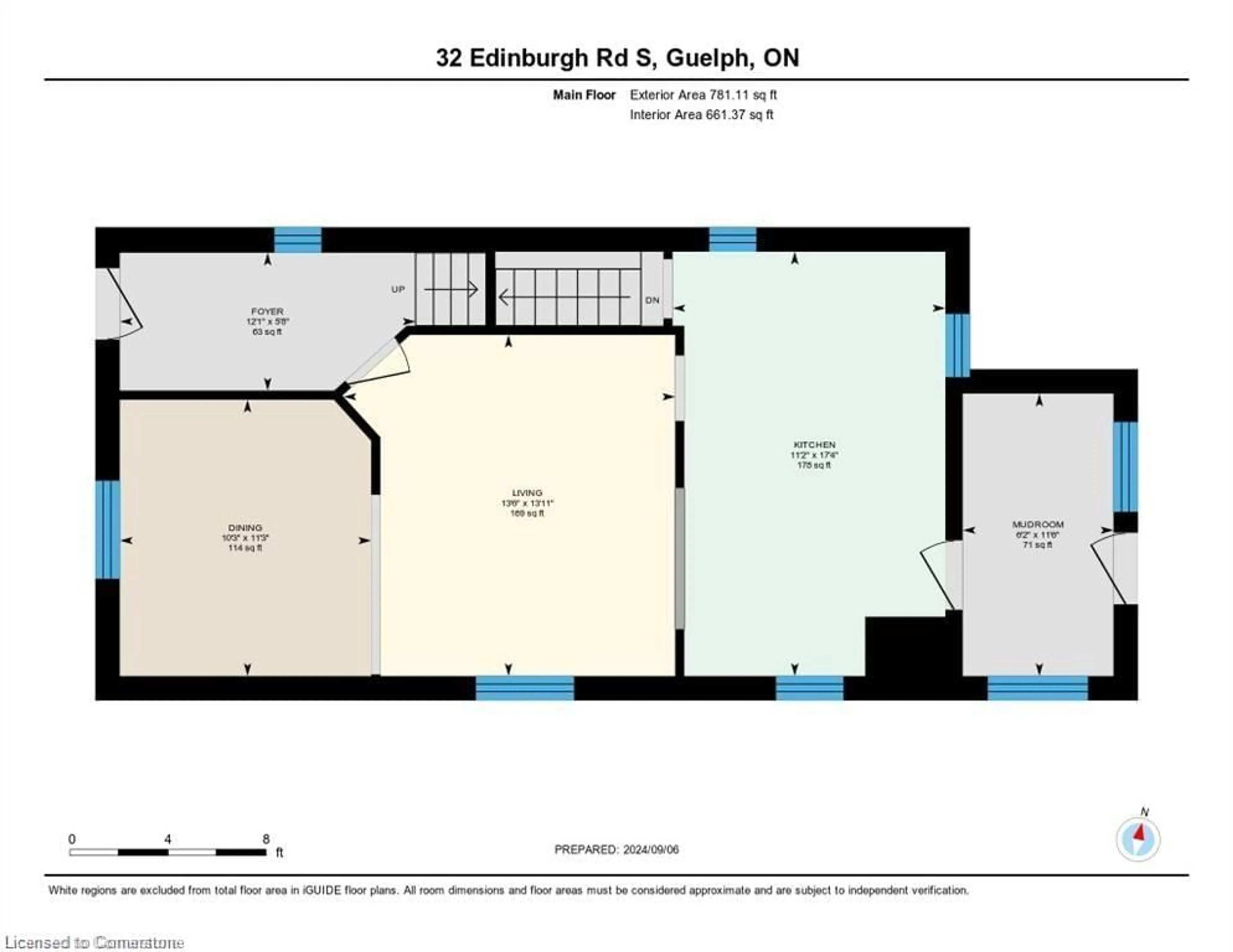 Floor plan for 32 Edinburgh Rd, Guelph Ontario N1H 5N9