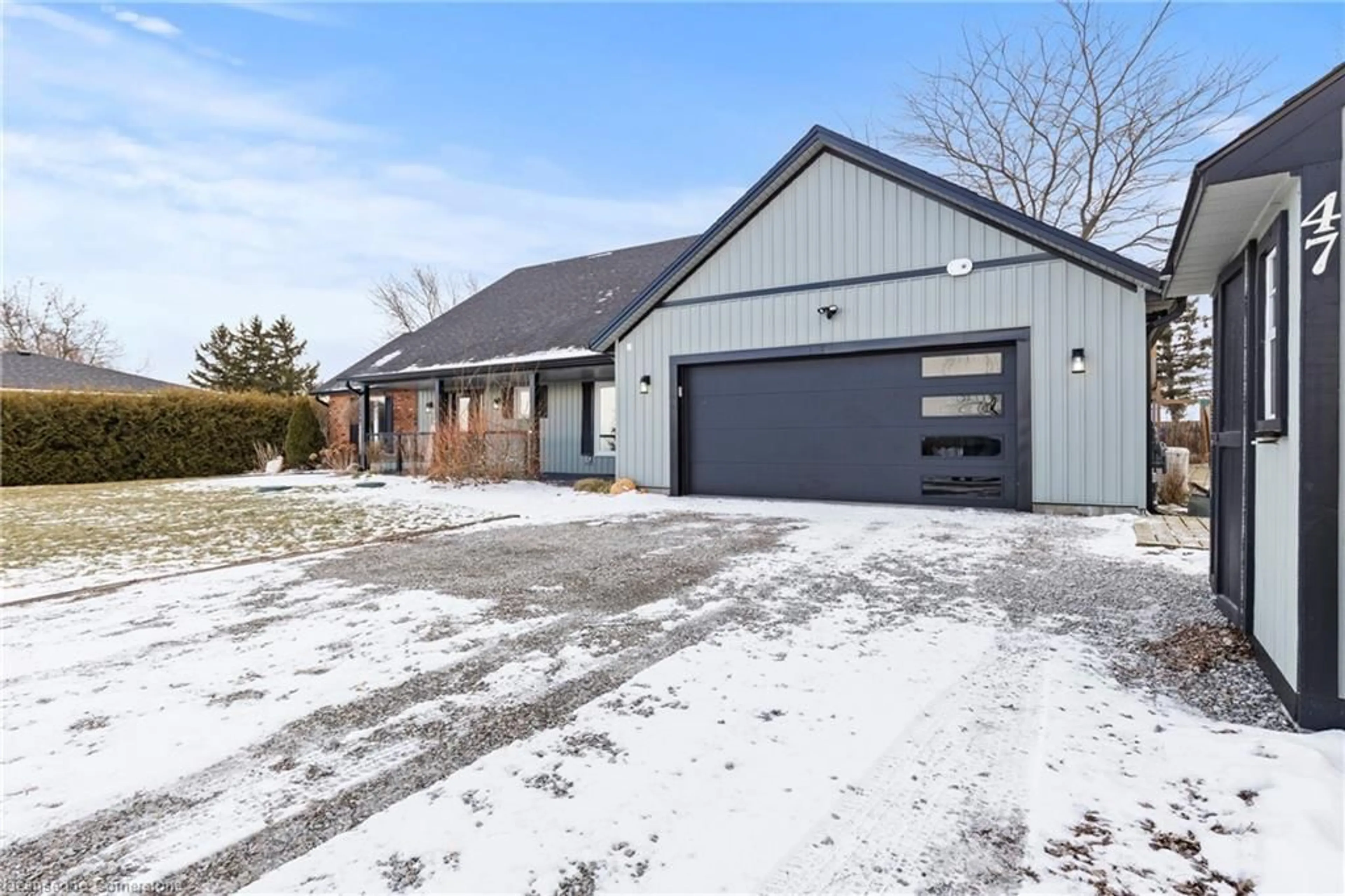 Home with brick exterior material, street for 47 Haldibrook Rd, Caledonia Ontario N3W 1M9