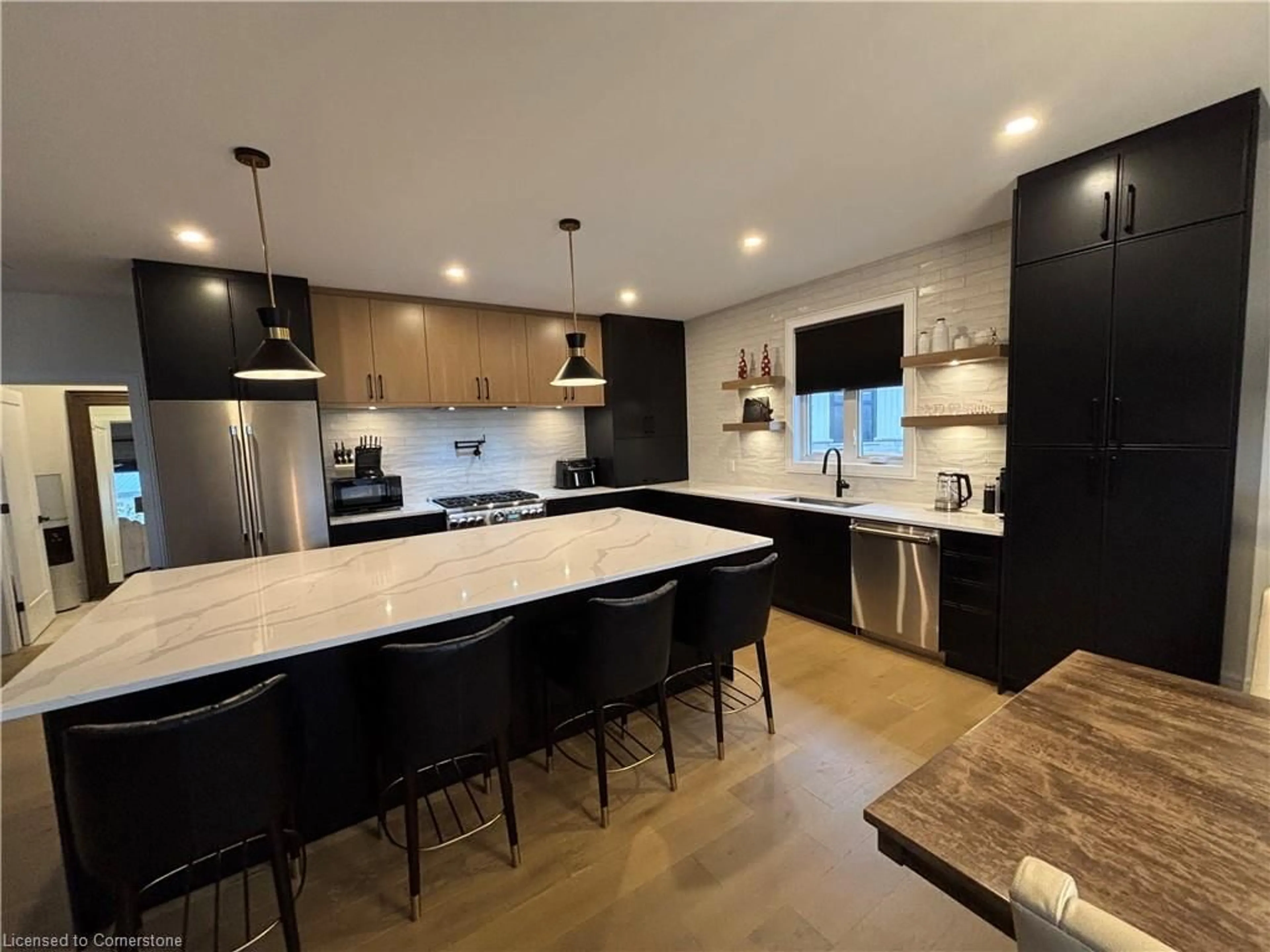 Open concept kitchen, unknown for 3642 Vosburgh Pl, Campden Ontario L0R 1G0