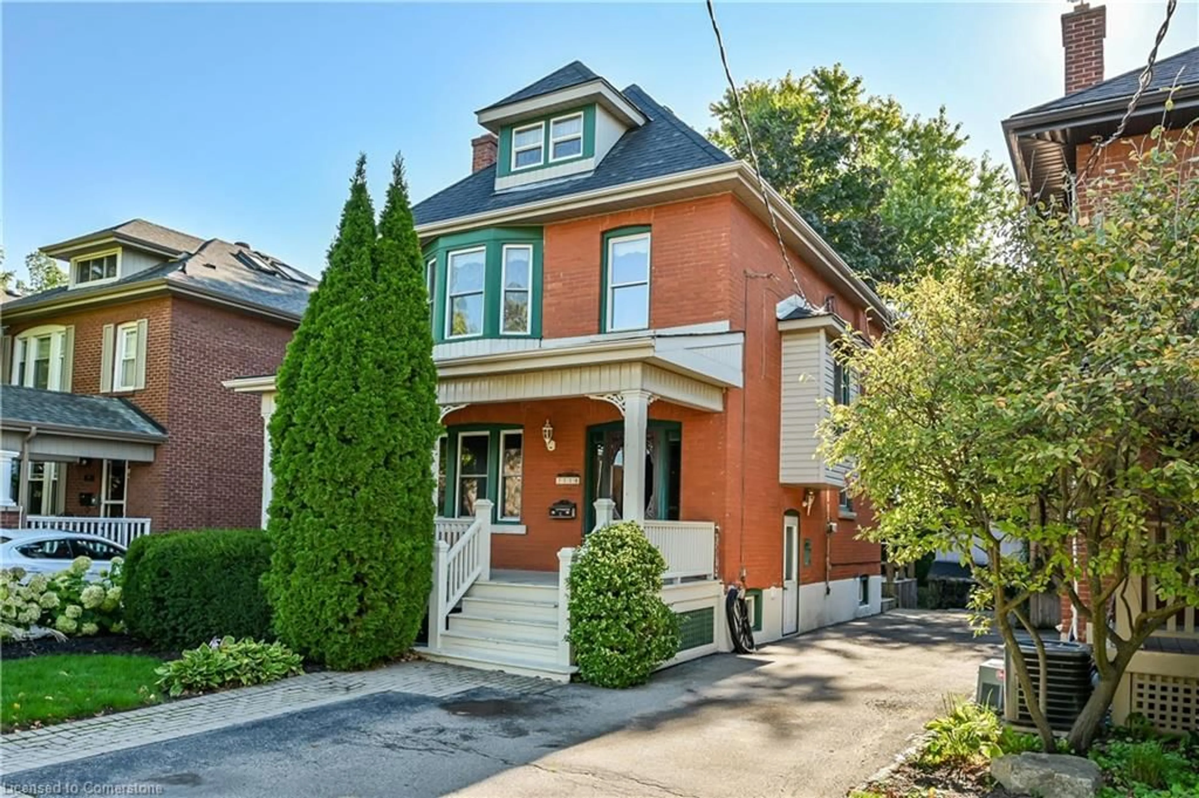 Home with brick exterior material, street for 2114 Caroline St, Burlington Ontario L7R 1L8