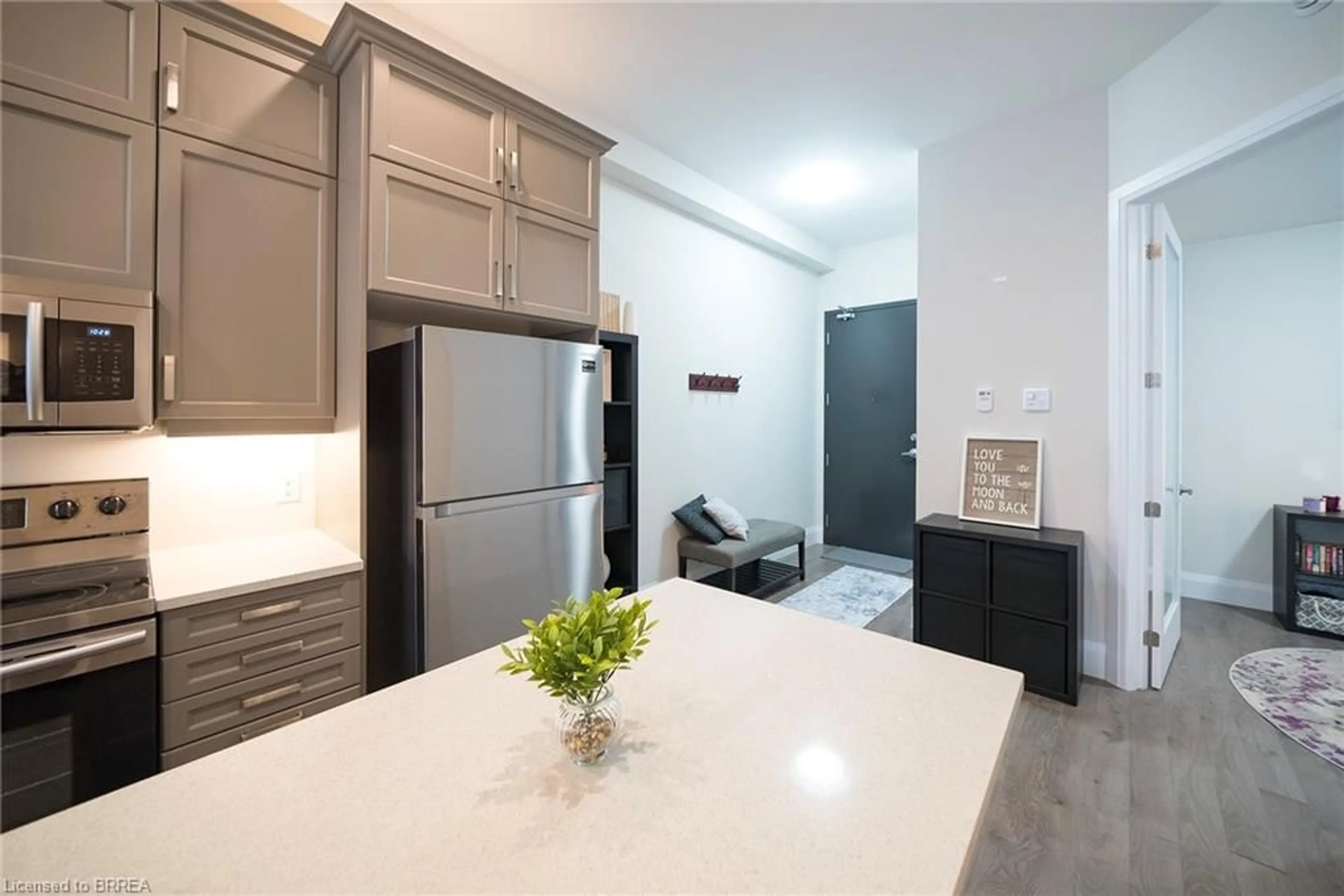 Open concept kitchen, unknown for 85 Morrell St #120 A, Brantford Ontario N3T 4J6