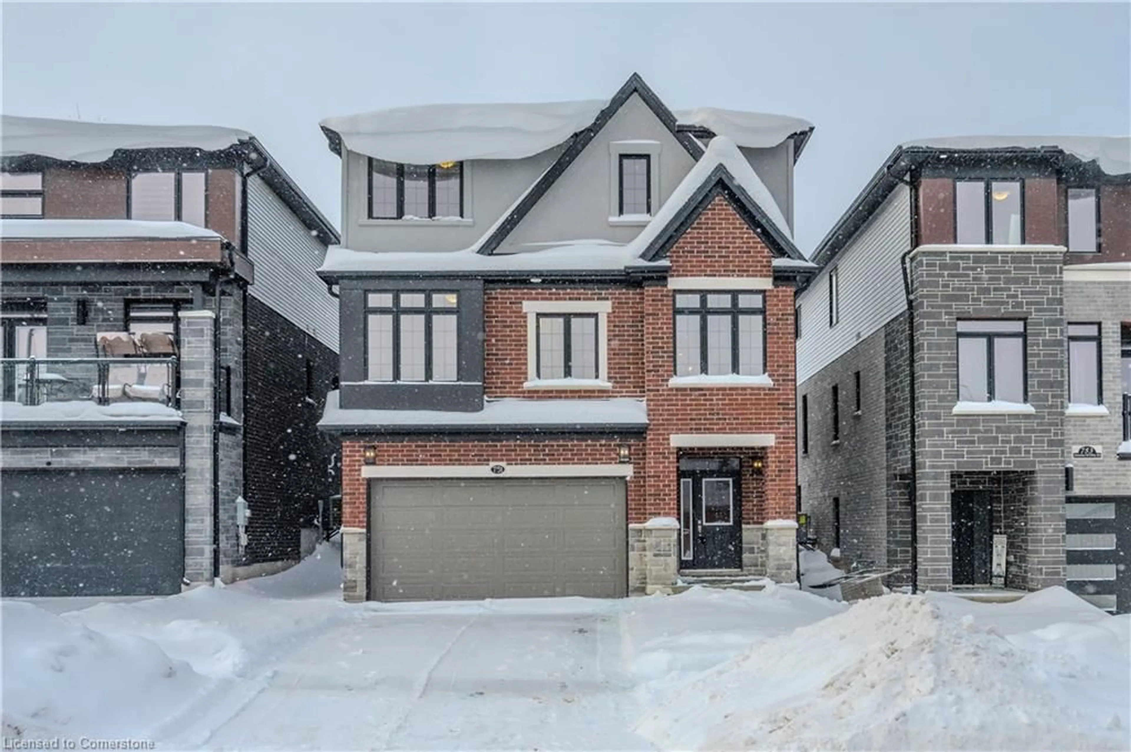 Home with brick exterior material, street for 751 Autumn Willow Dr, Waterloo Ontario N2V 0E3