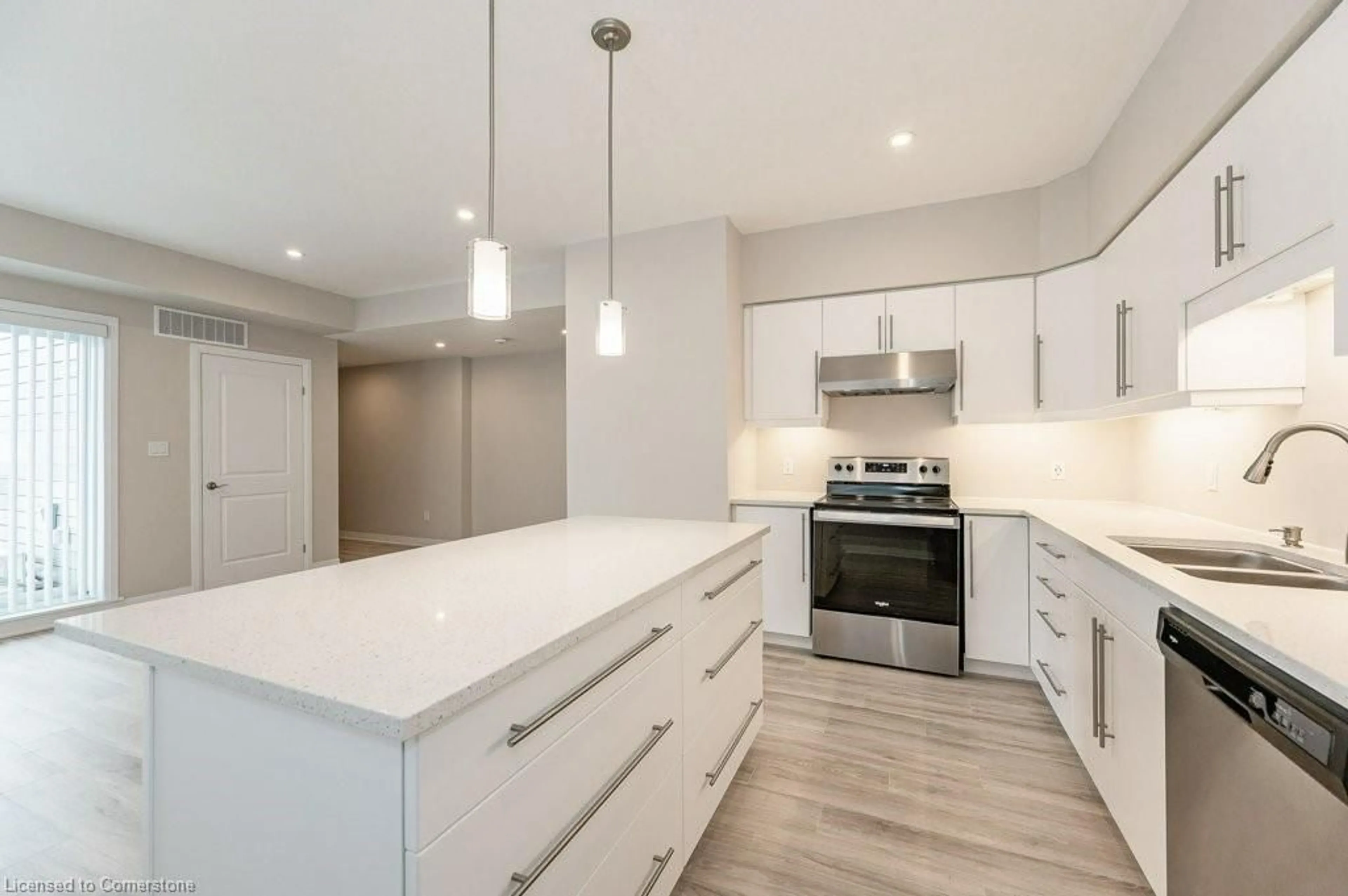 Open concept kitchen, unknown for 36 Progress Cres, Kitchener Ontario N2R 0R7