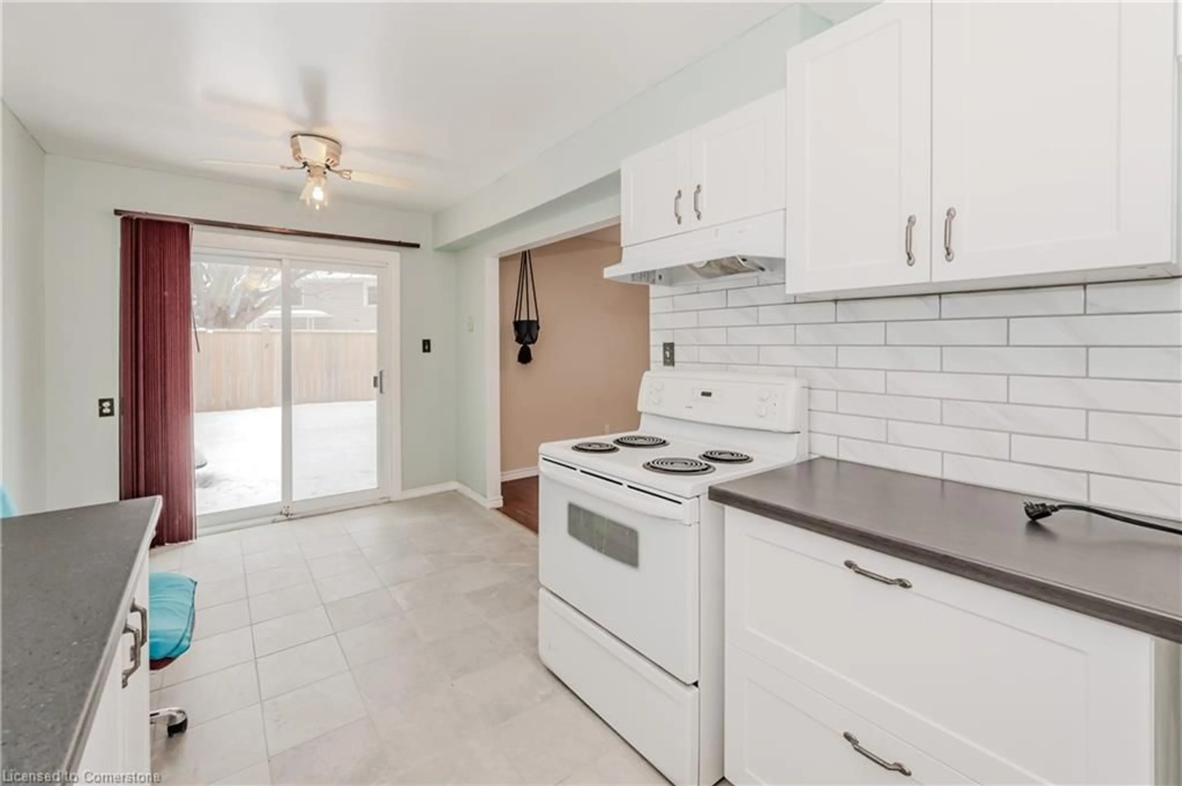 Standard kitchen, ceramic/tile floor for 292 Traynor Ave #4, Kitchener Ontario N2C 1W8