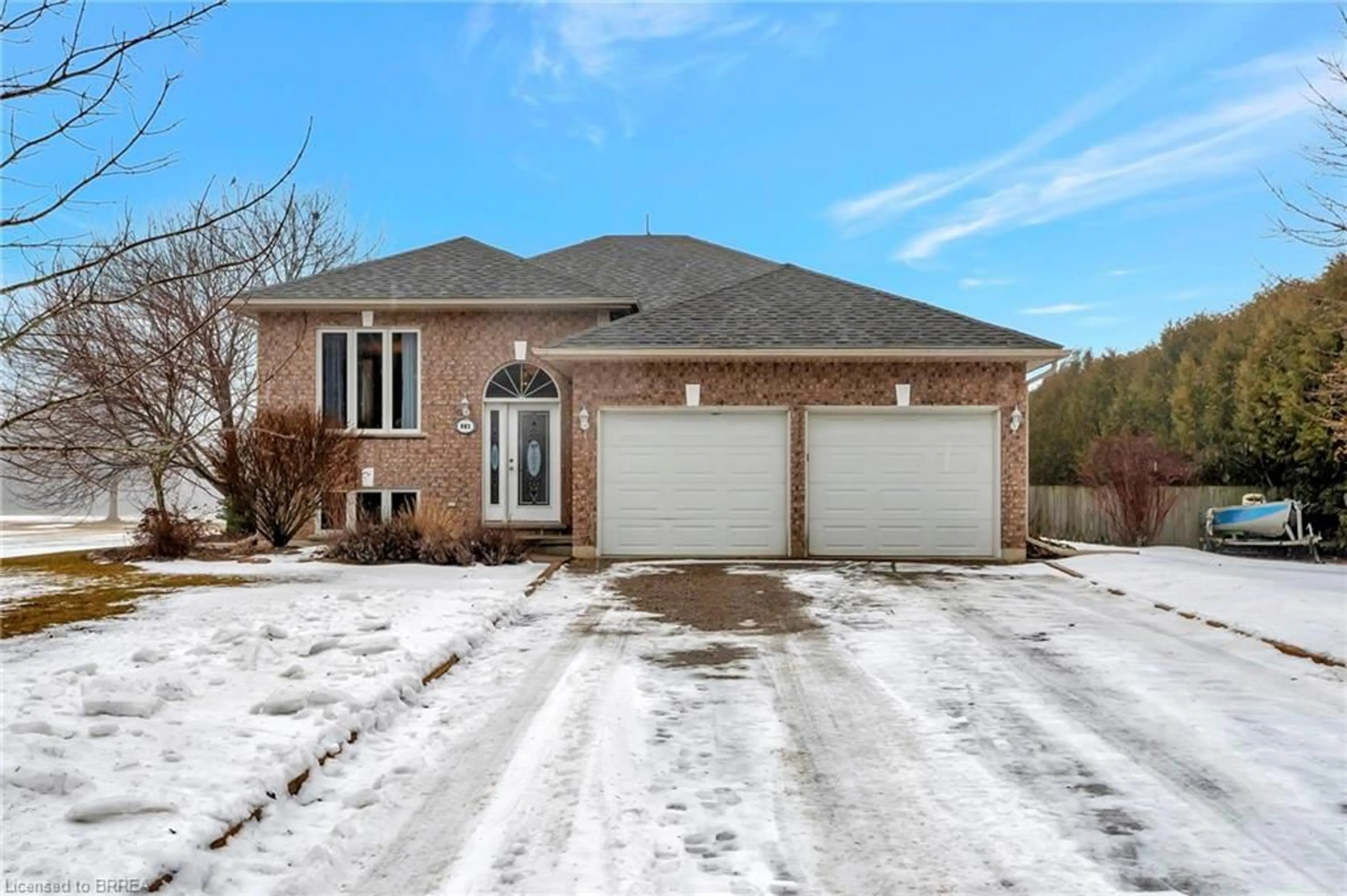 Home with brick exterior material, street for 901 Windham 11 Rd, Delhi Ontario N4B 2W5