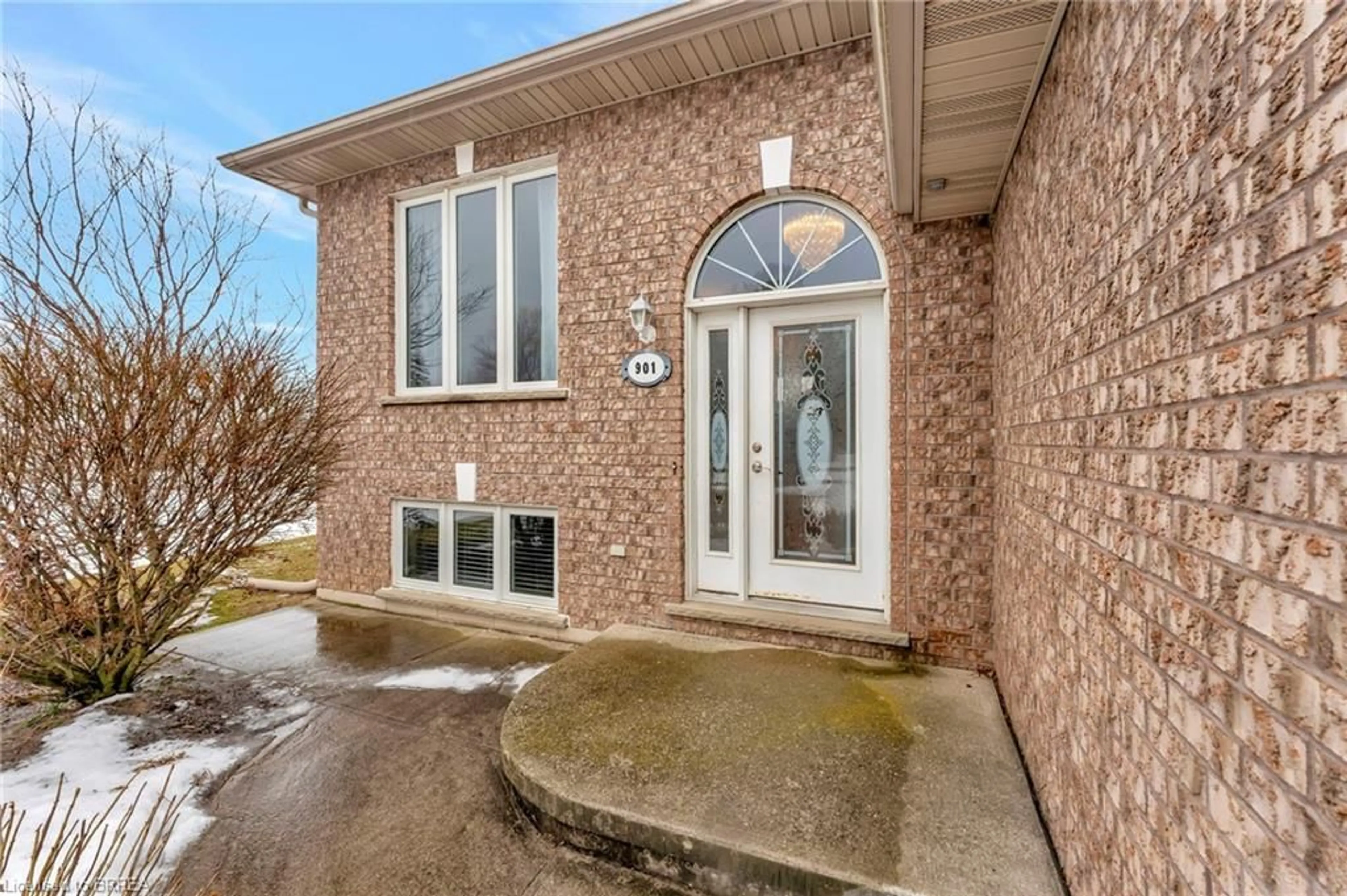 Home with brick exterior material, street for 901 Windham 11 Rd, Delhi Ontario N4B 2W5