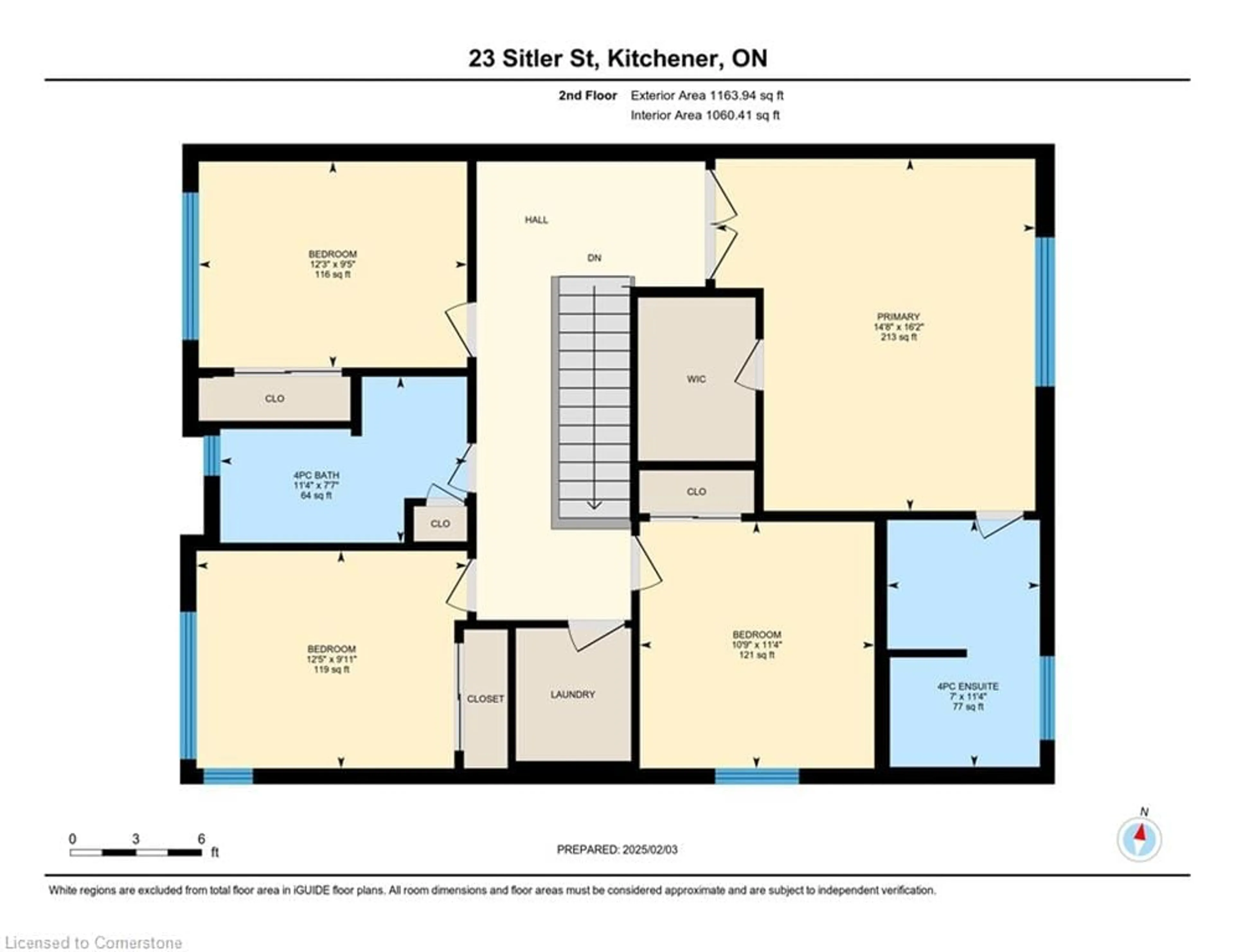 Floor plan for 23 Sitler St, Kitchener Ontario N2R 0T2