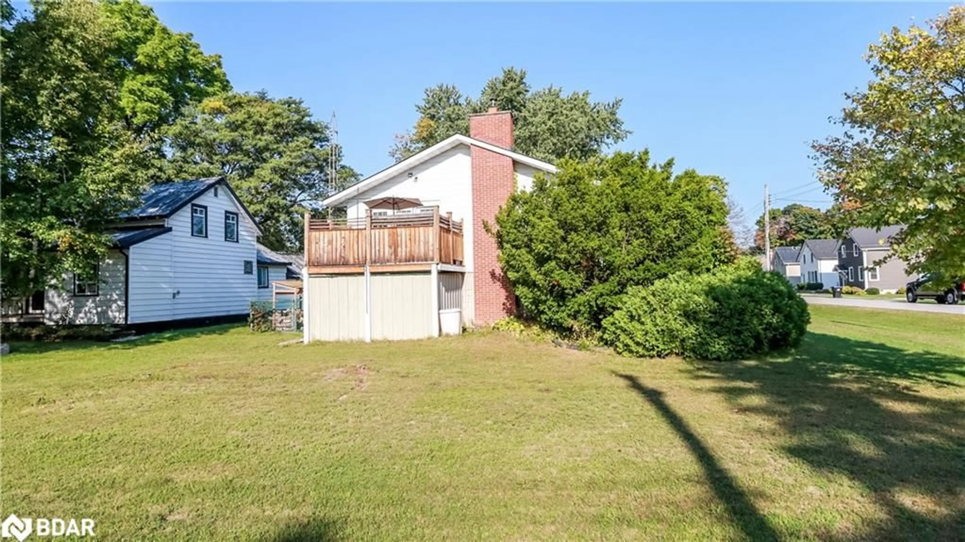 A pic from outside/outdoor area/front of a property/back of a property/a pic from drone, water/lake/river/ocean view for 250 Superior St, Stayner Ontario L0M 1S0