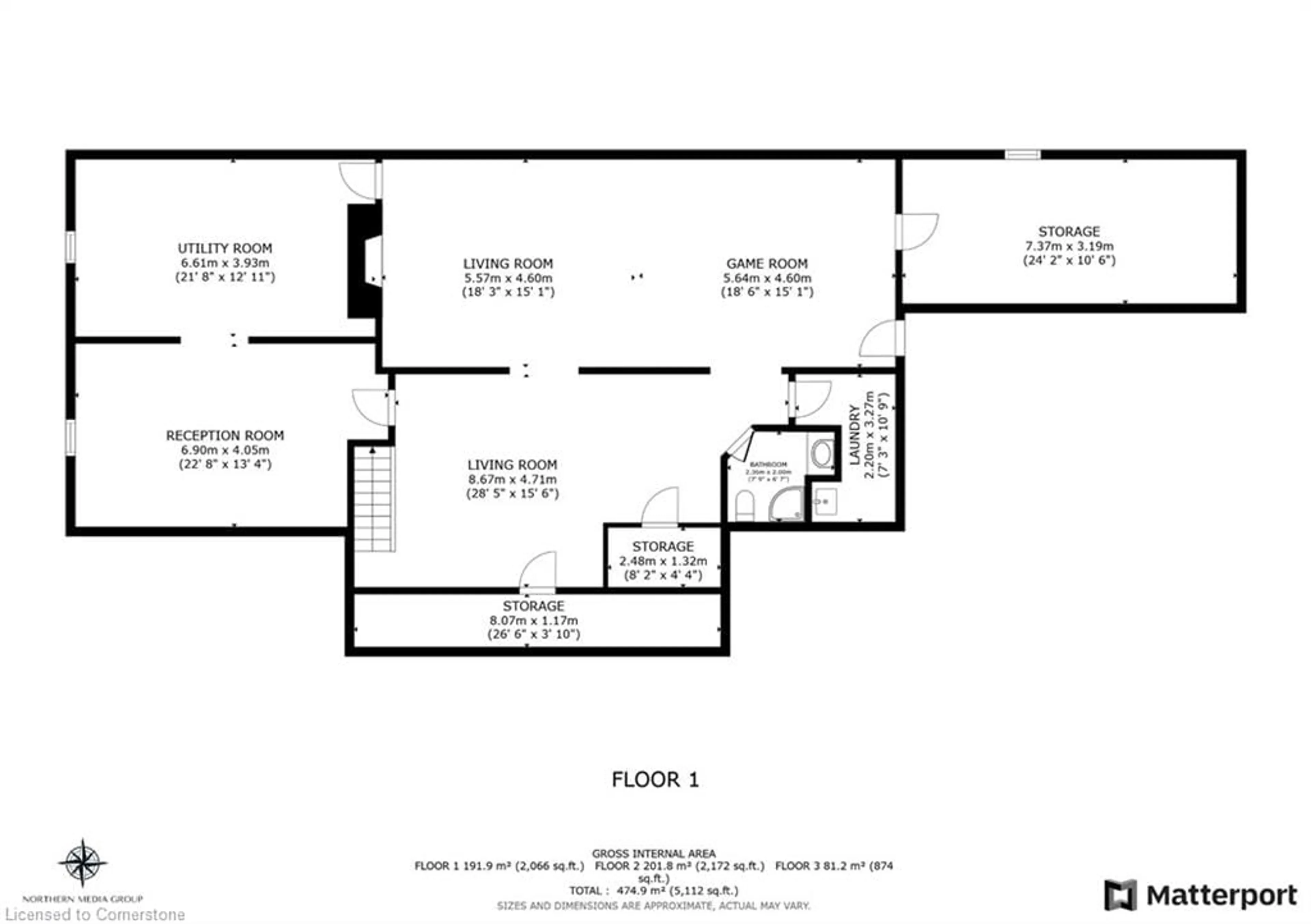 Floor plan for 34 Acredale Dr, Carlisle Ontario L0R 1H2