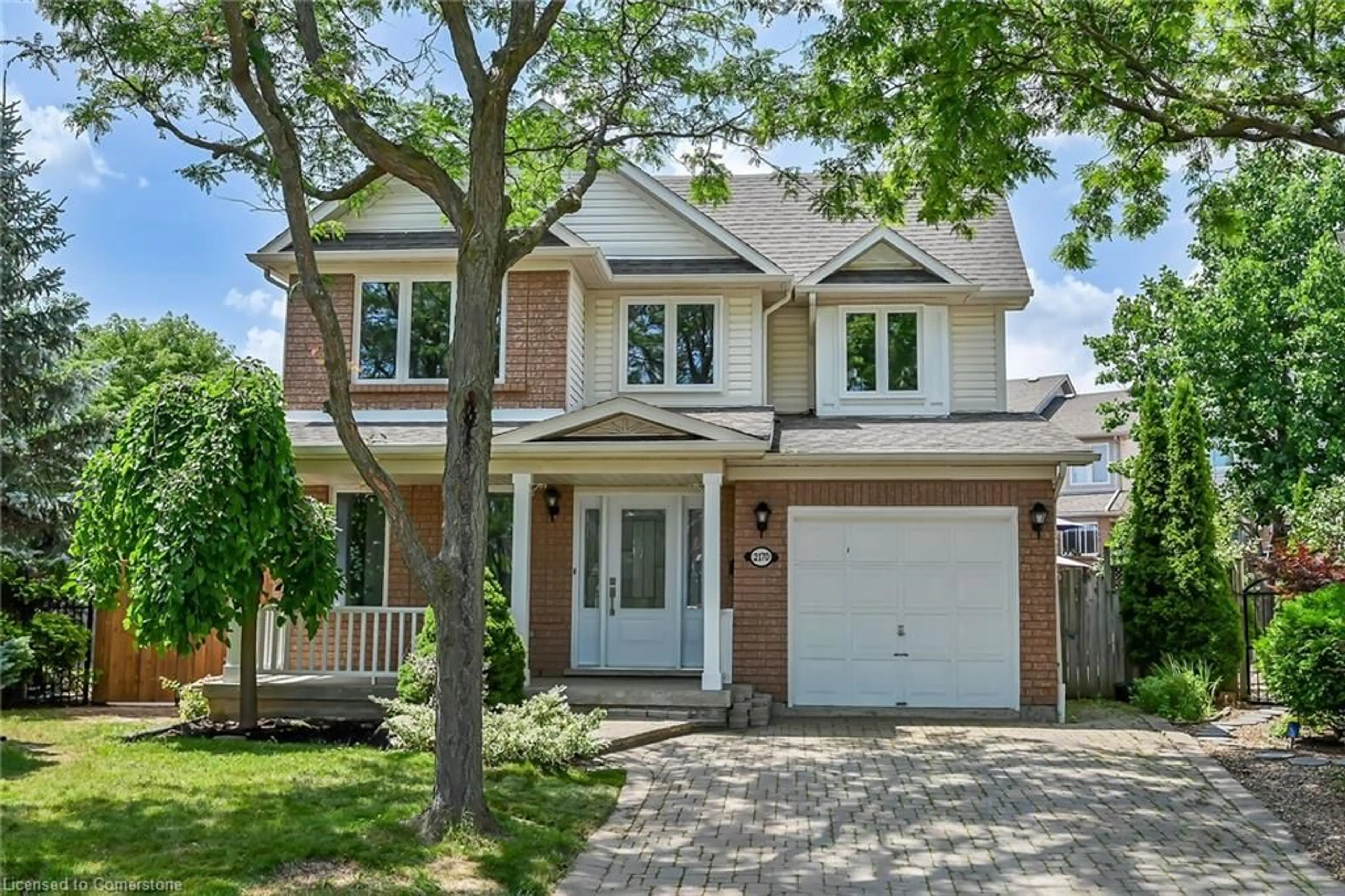 Home with brick exterior material, street for 2170 Birchleaf Lane, Burlington Ontario L7L 6G8