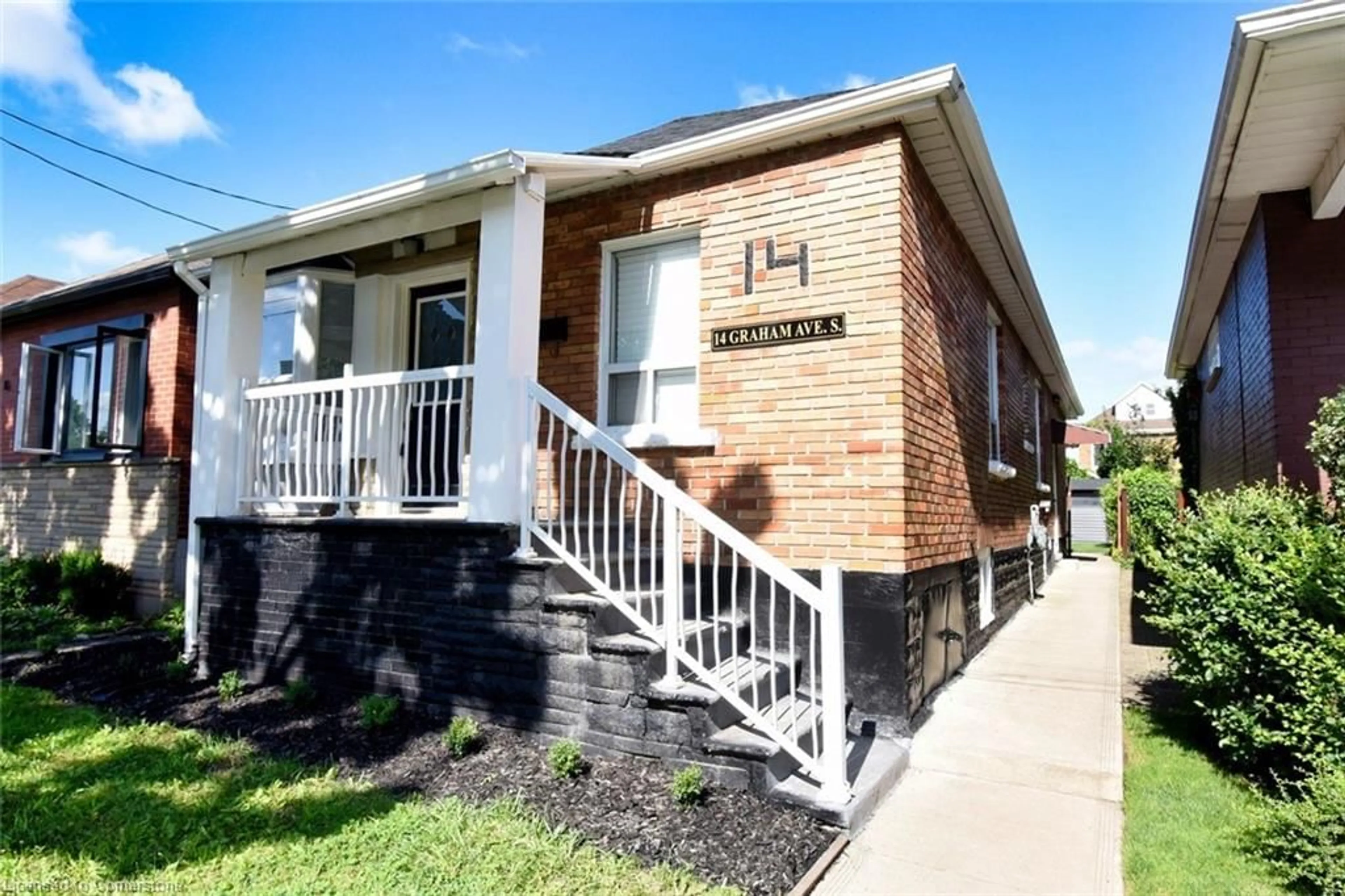 Home with brick exterior material, street for 14 Graham Ave, Hamilton Ontario L8K 2L8