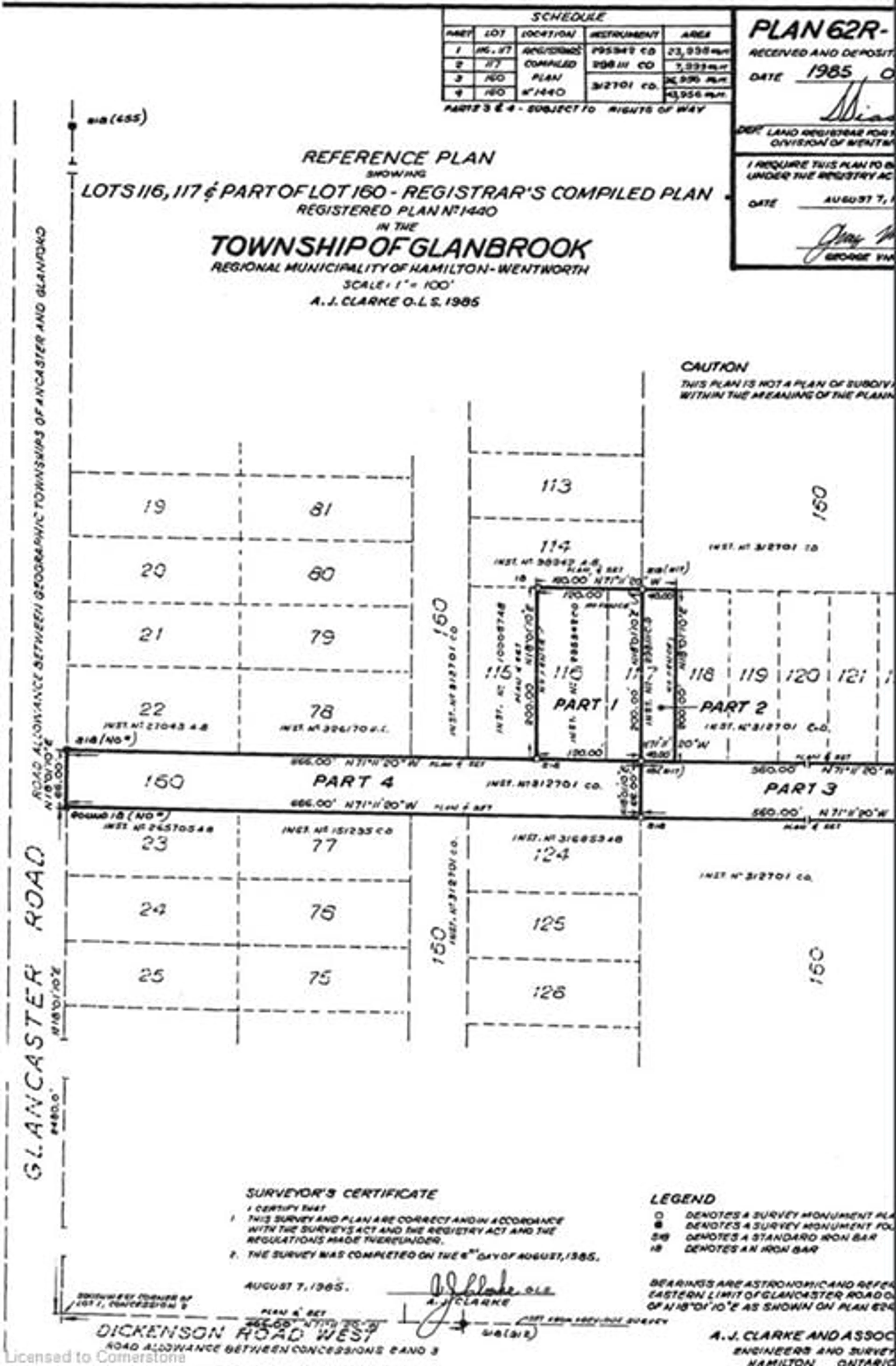 Floor plan for 0 Dickenson Rd, Hamilton Ontario L0R 1W0