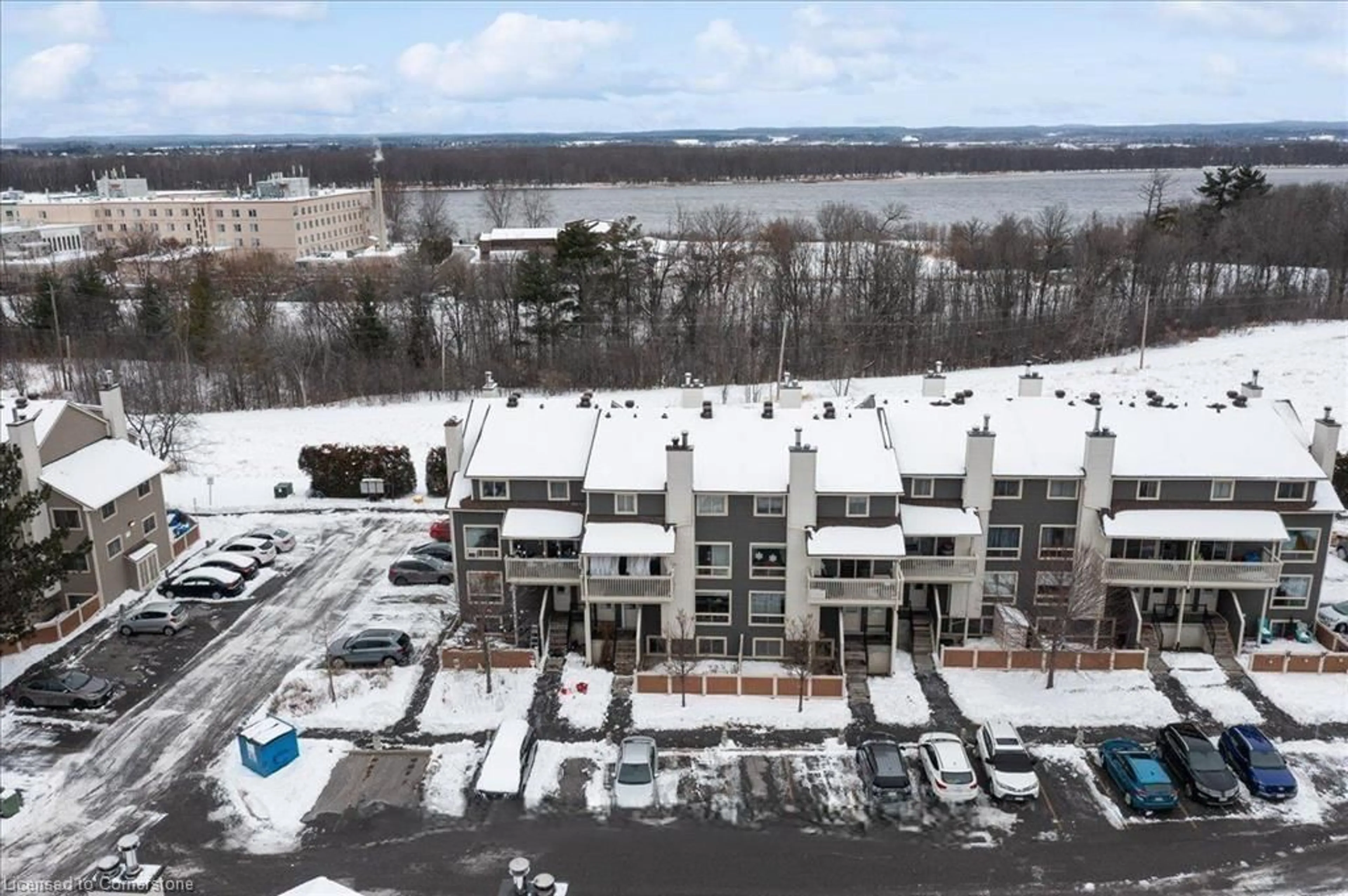 A pic from outside/outdoor area/front of a property/back of a property/a pic from drone, water/lake/river/ocean view for 782 St. Andre Dr #36A, Orleans Ontario K1C 4R7